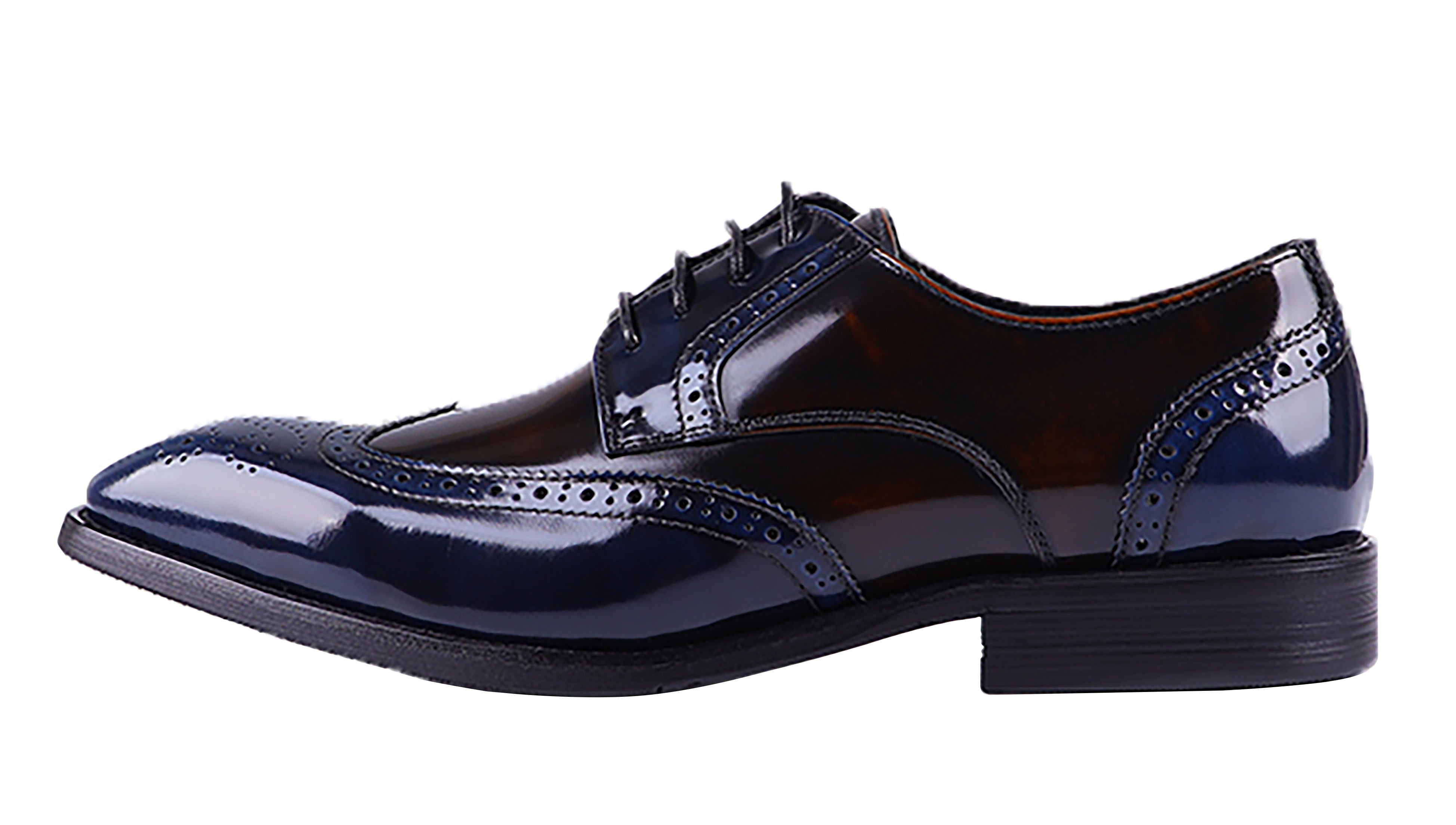 Derby Brogues Wingtips hechos a mano para hombre