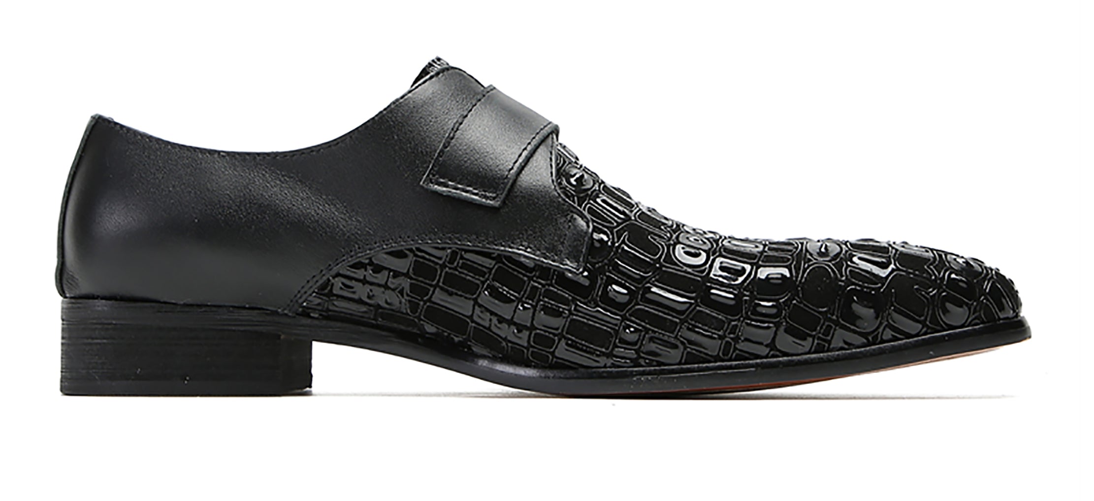 Men's Fashion Monk-Strap Western Loafers