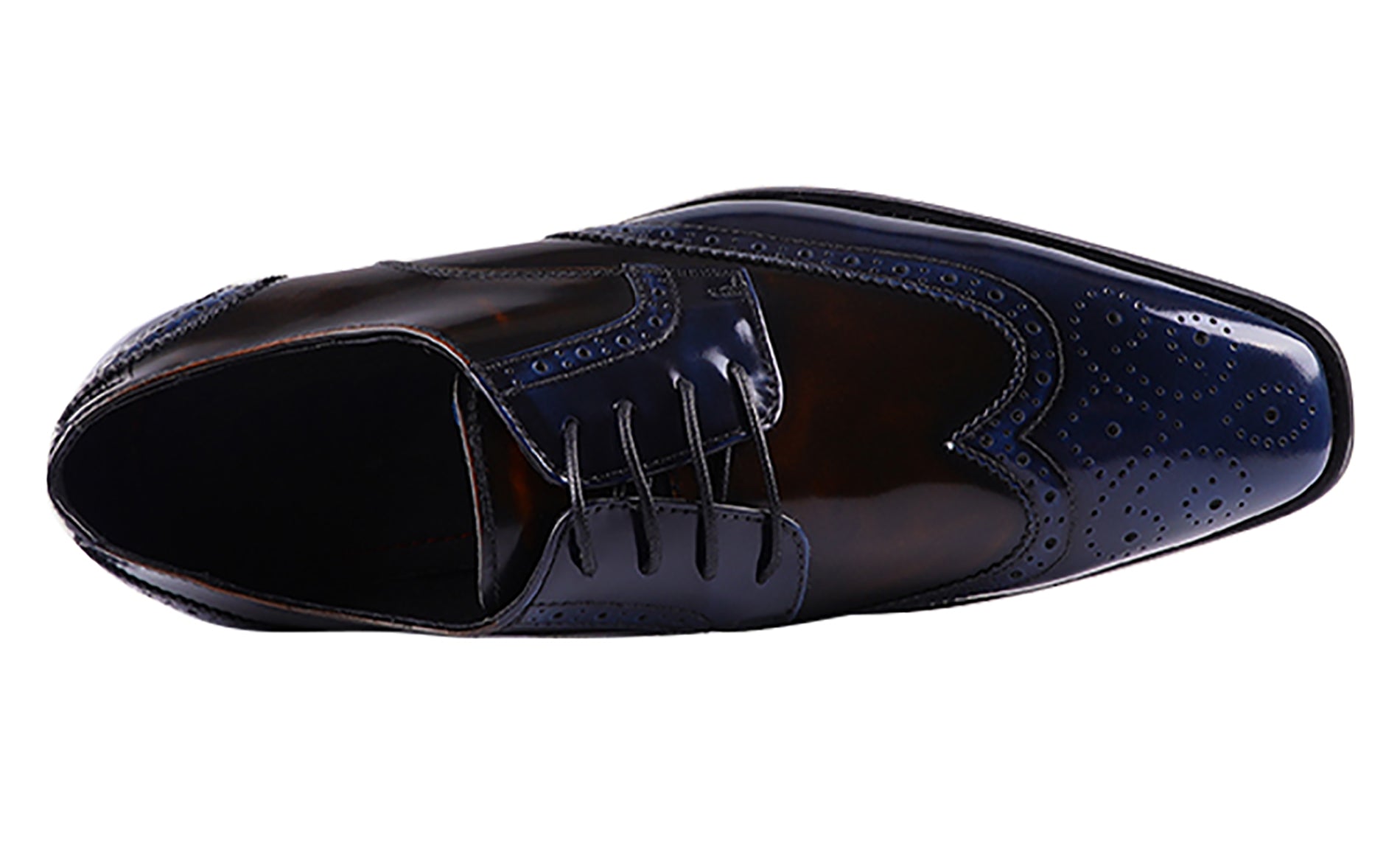 Derby Brogues Wingtips hechos a mano para hombre