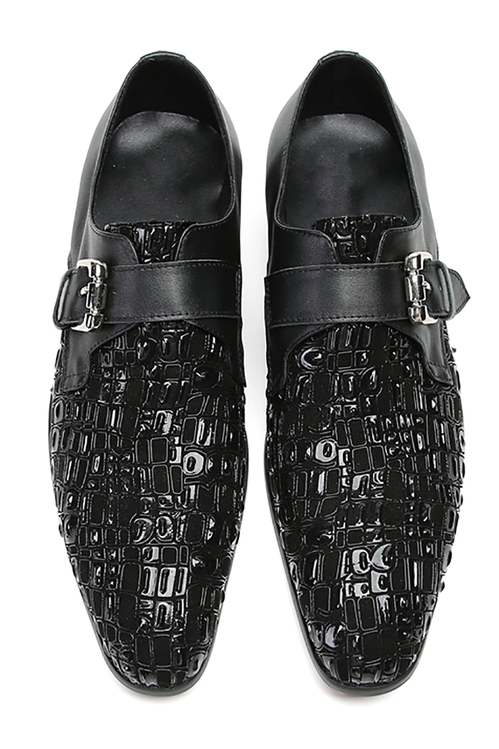 Men's Fashion Monk-Strap Western Loafers