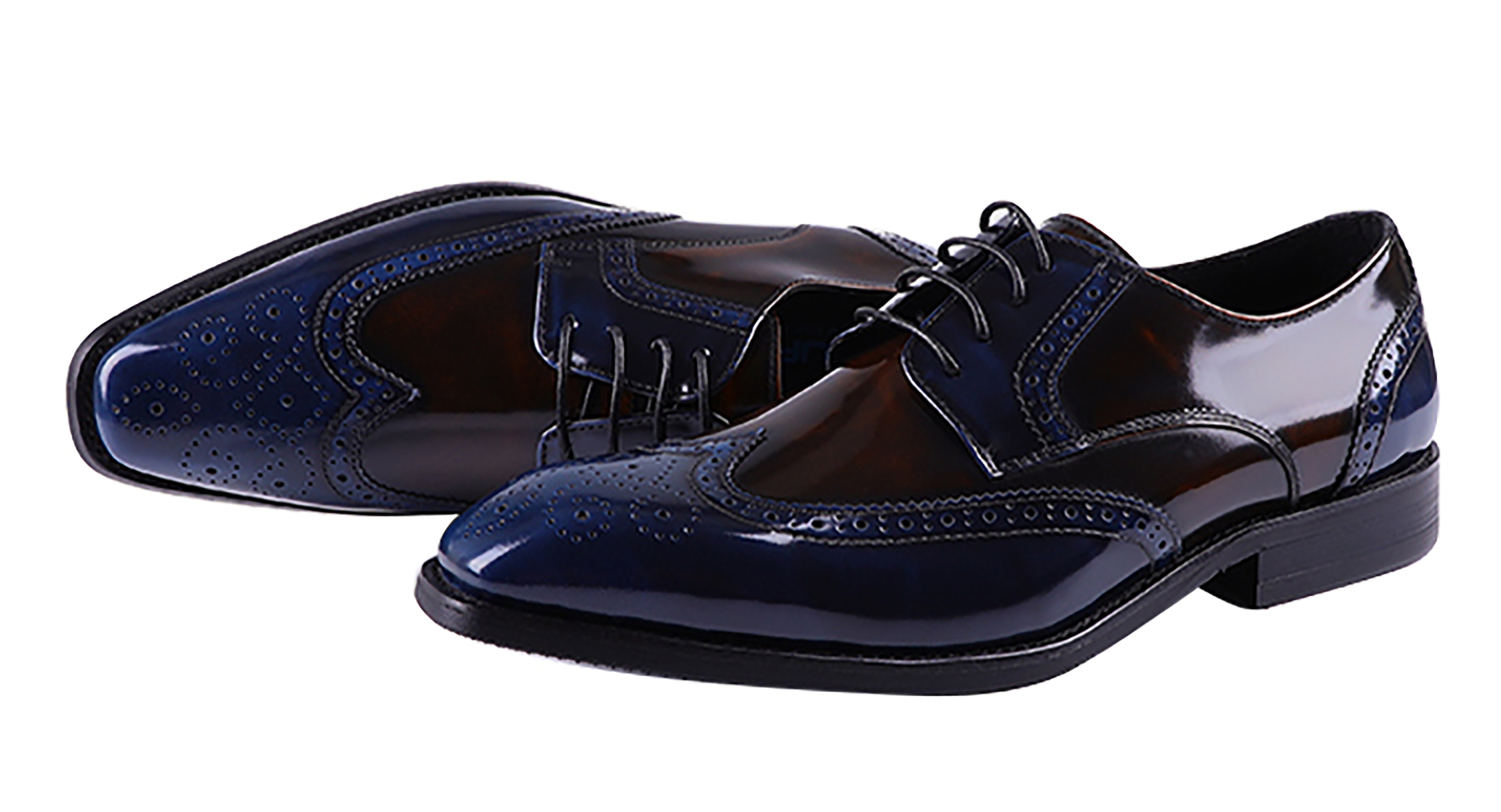 Derby Brogues Wingtips hechos a mano para hombre