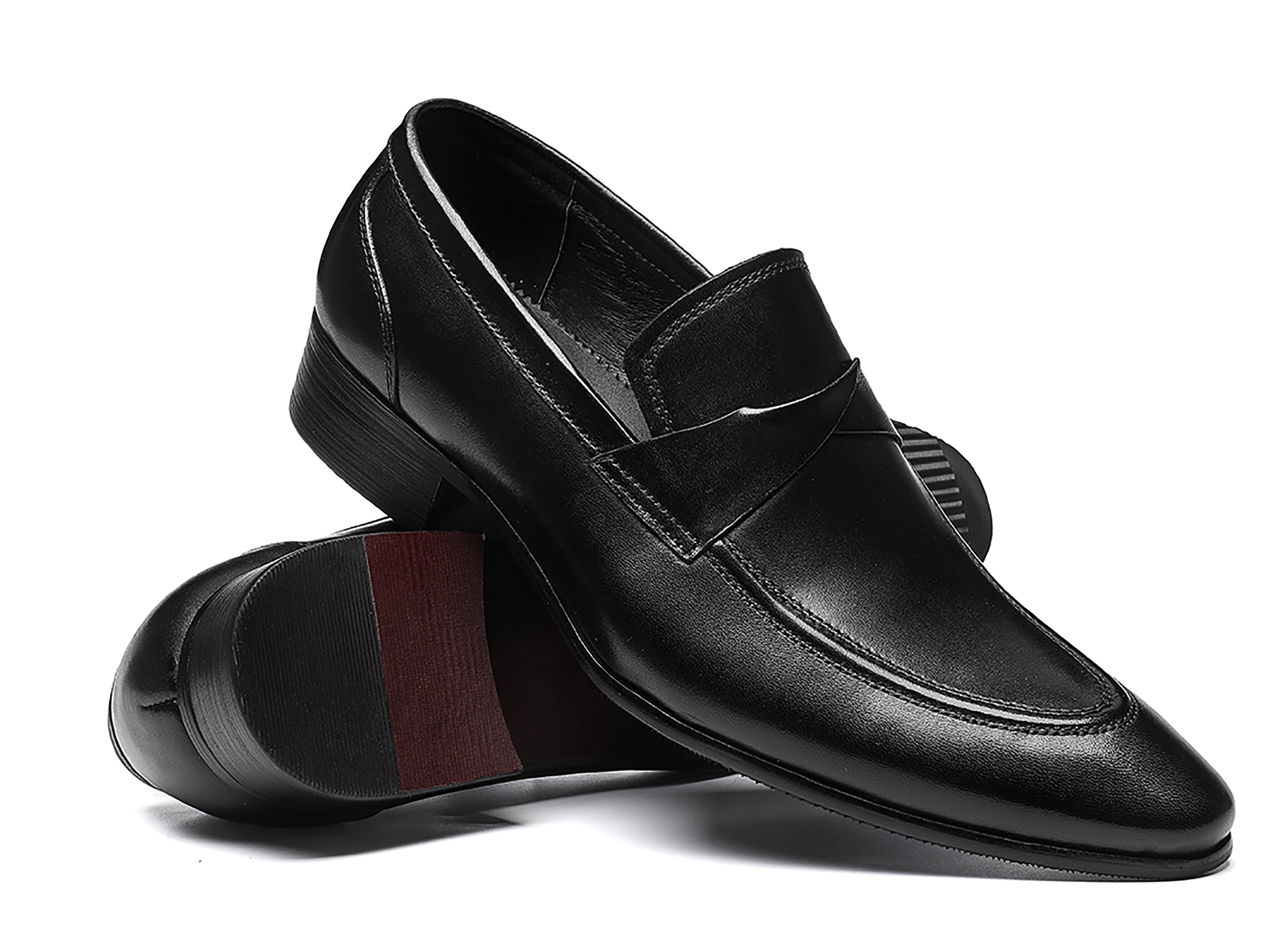 Men's Fashion Tuxedo Penny Loafers