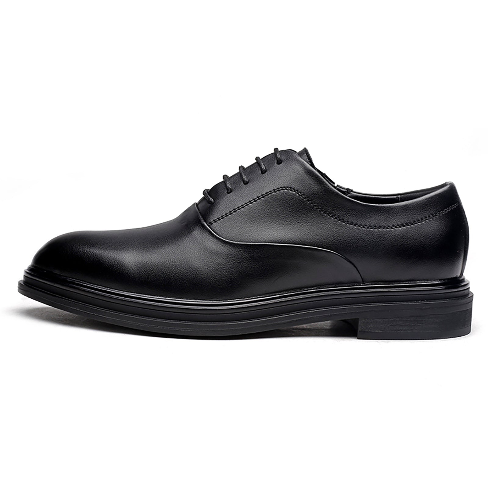 Zapatos Oxford clásicos de cuero para hombre