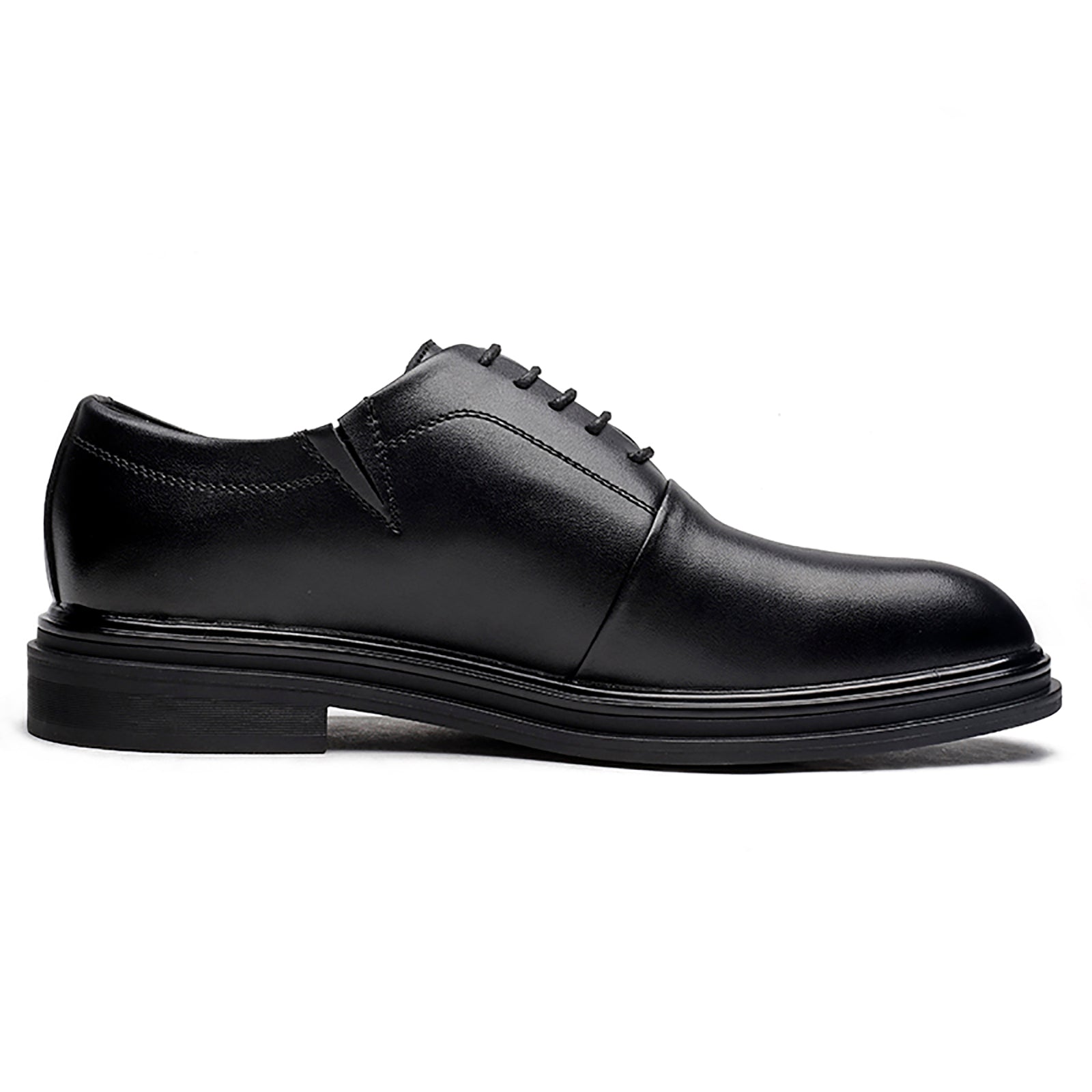 Zapatos Oxford clásicos de cuero para hombre