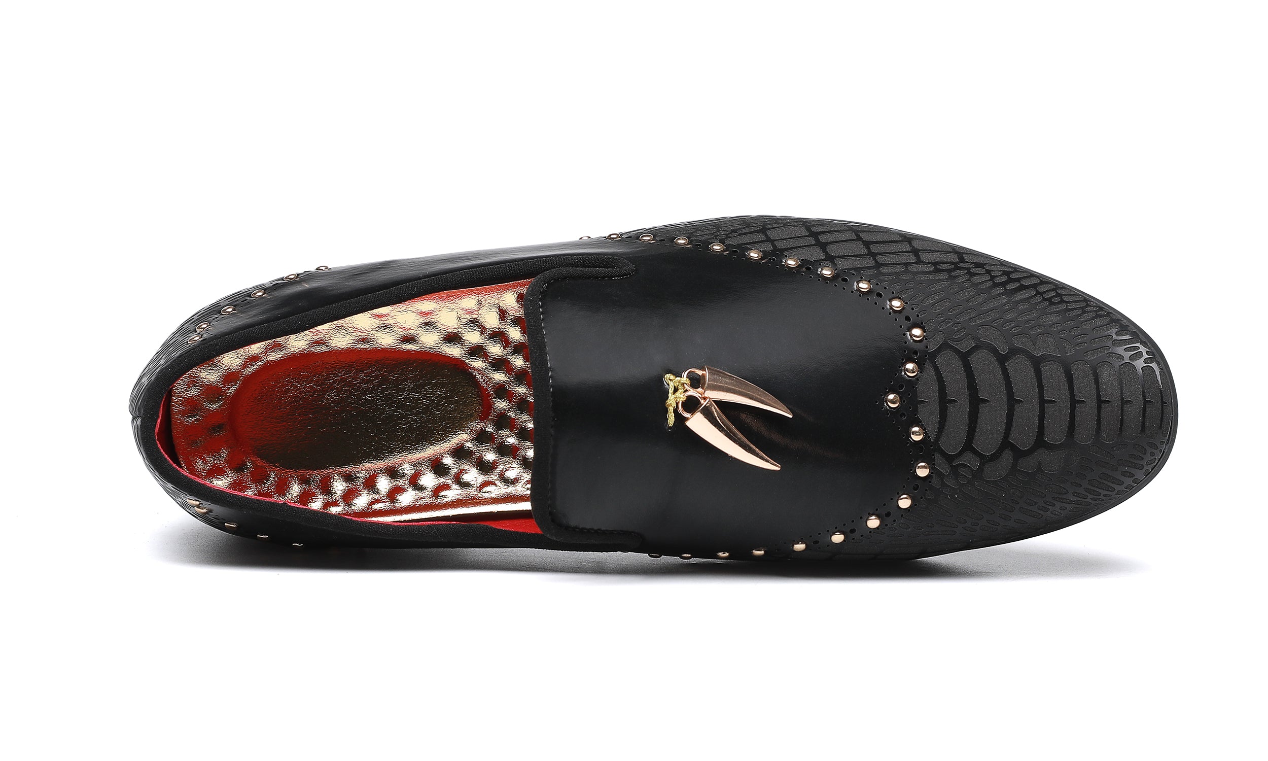 Men's Brogues Studded Loafers