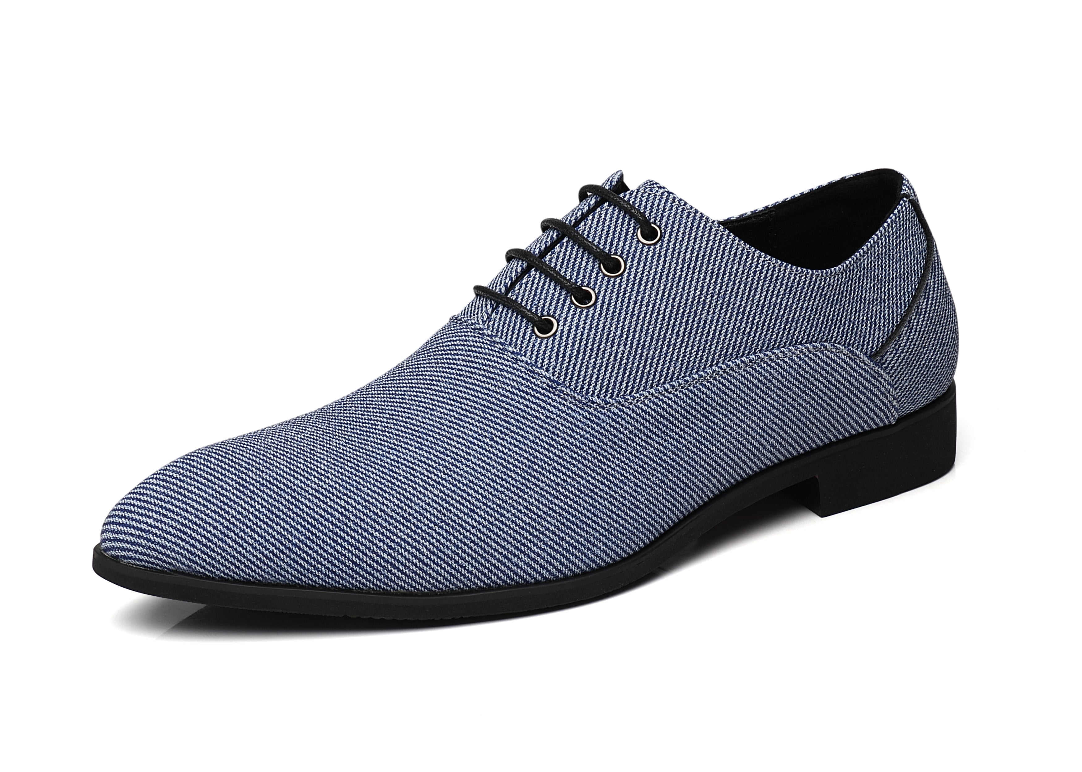 Men's Denim Stripes Oxfords