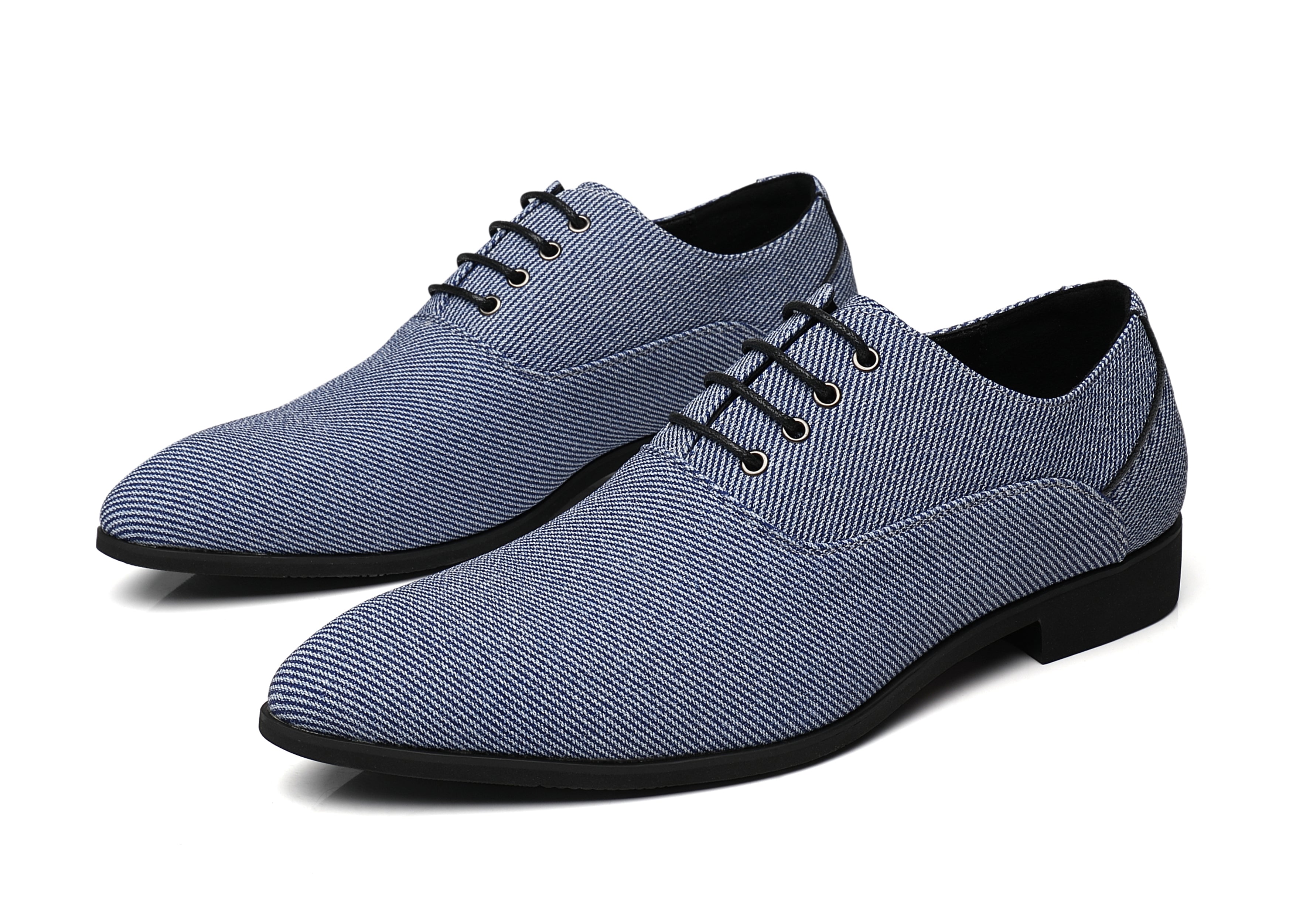 Men's Denim Stripes Oxfords