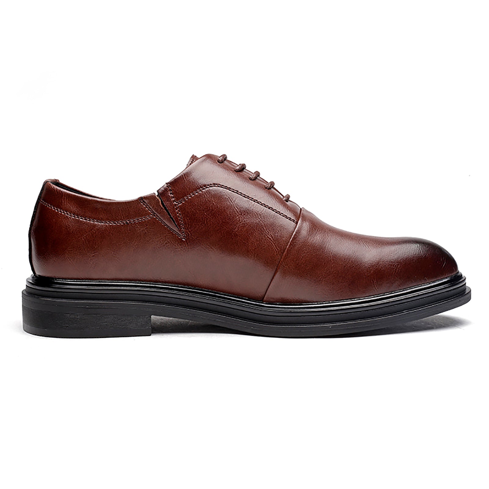 Zapatos Oxford clásicos de cuero para hombre