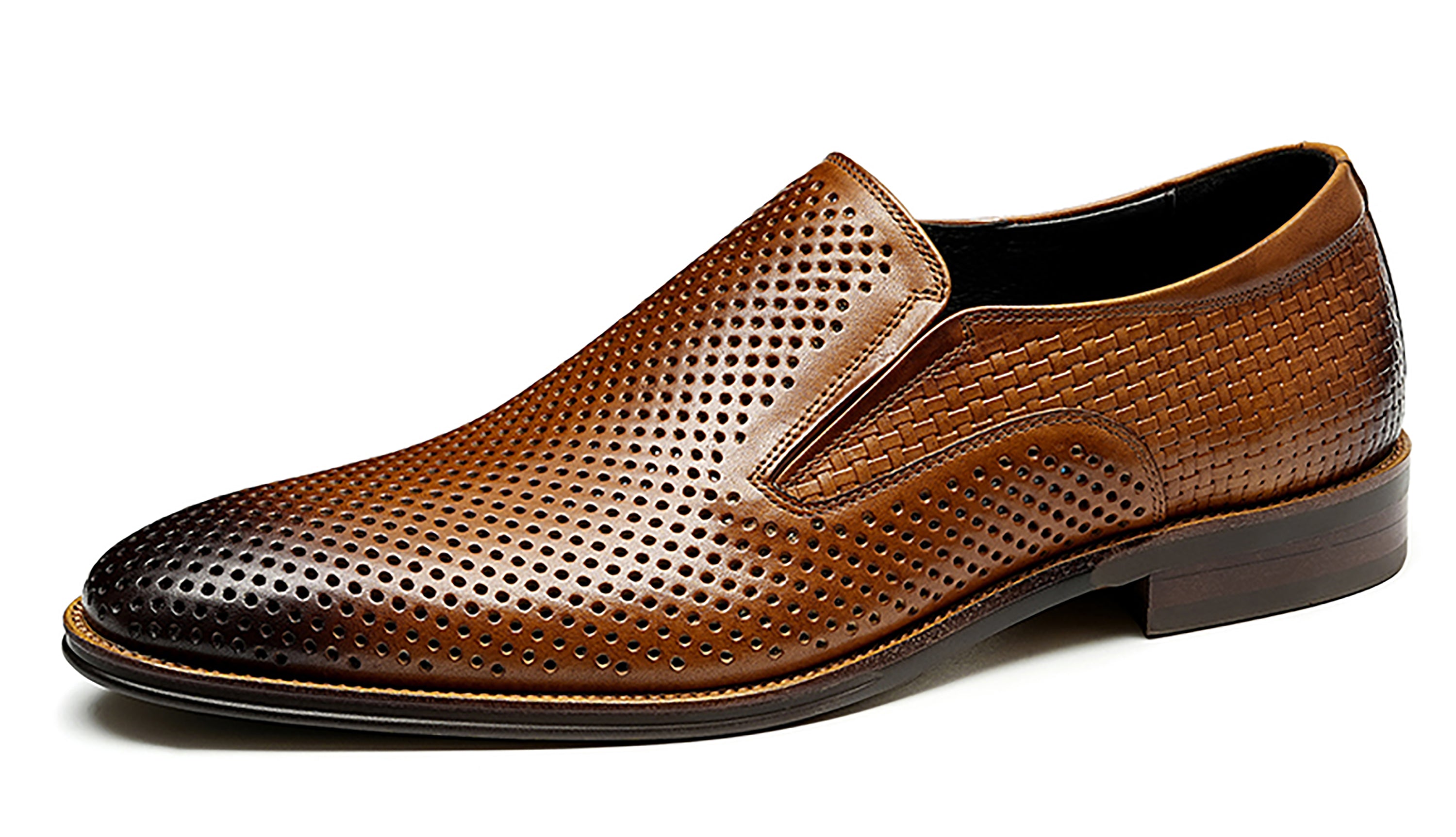 Men's Hollow Dress Formal Penny Loafers