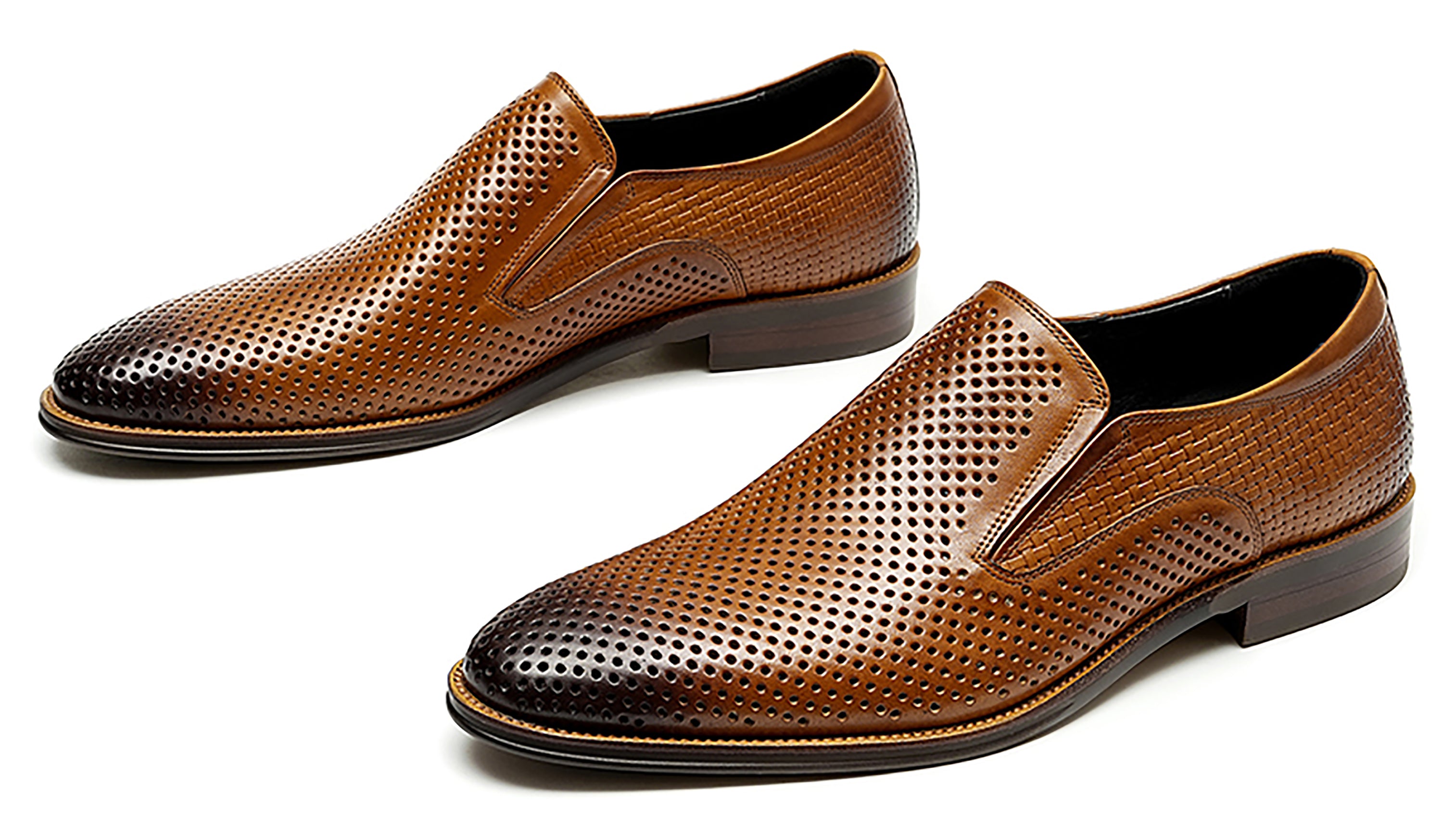 Men's Hollow Dress Formal Penny Loafers