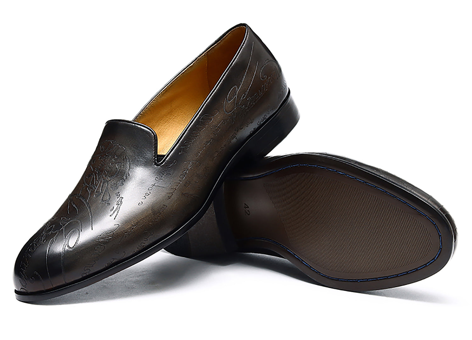 Men's Fashion Carve Penny Loafer