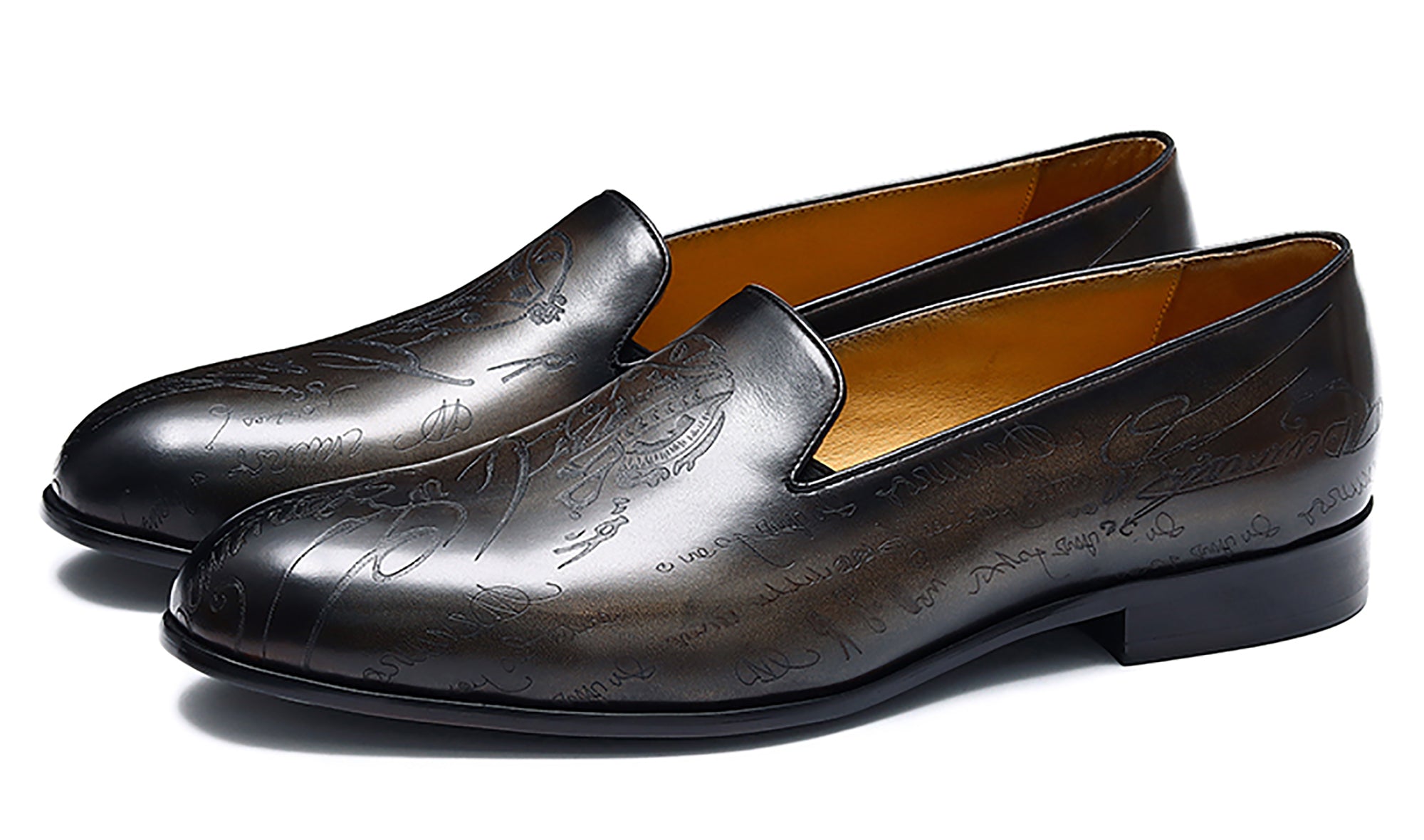 Men's Fashion Carve Penny Loafer