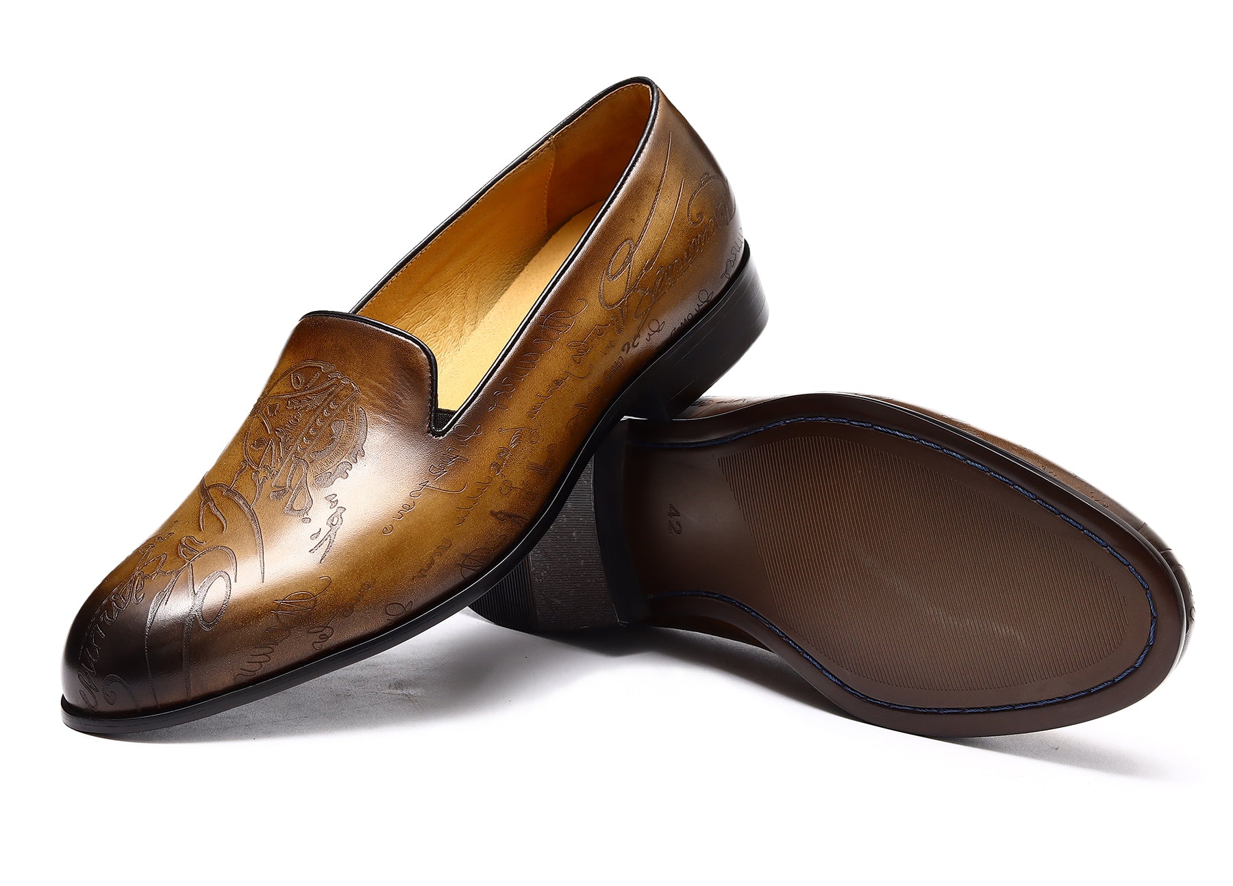 Men's Fashion Carve Penny Loafer