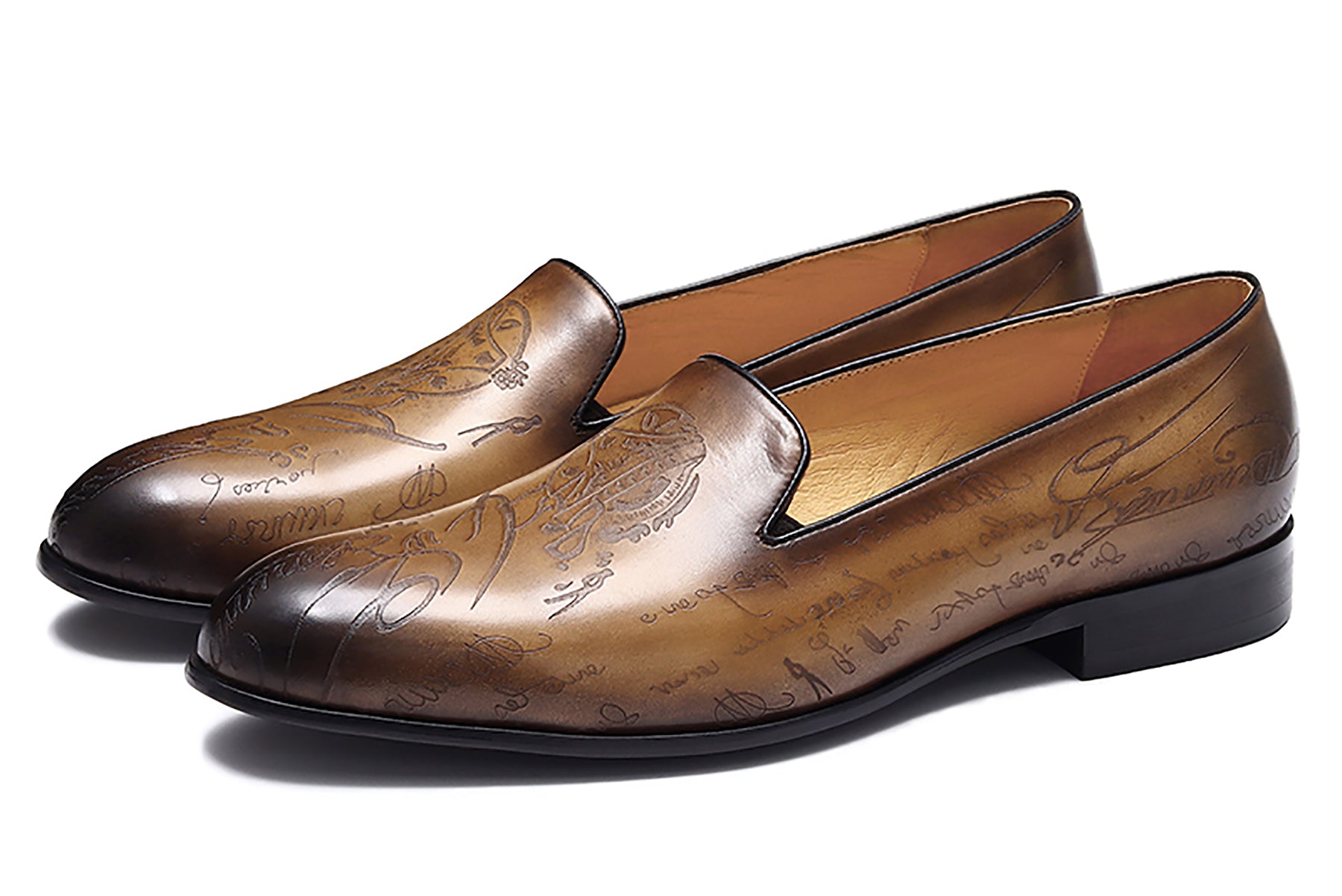 Men's Fashion Carve Penny Loafer