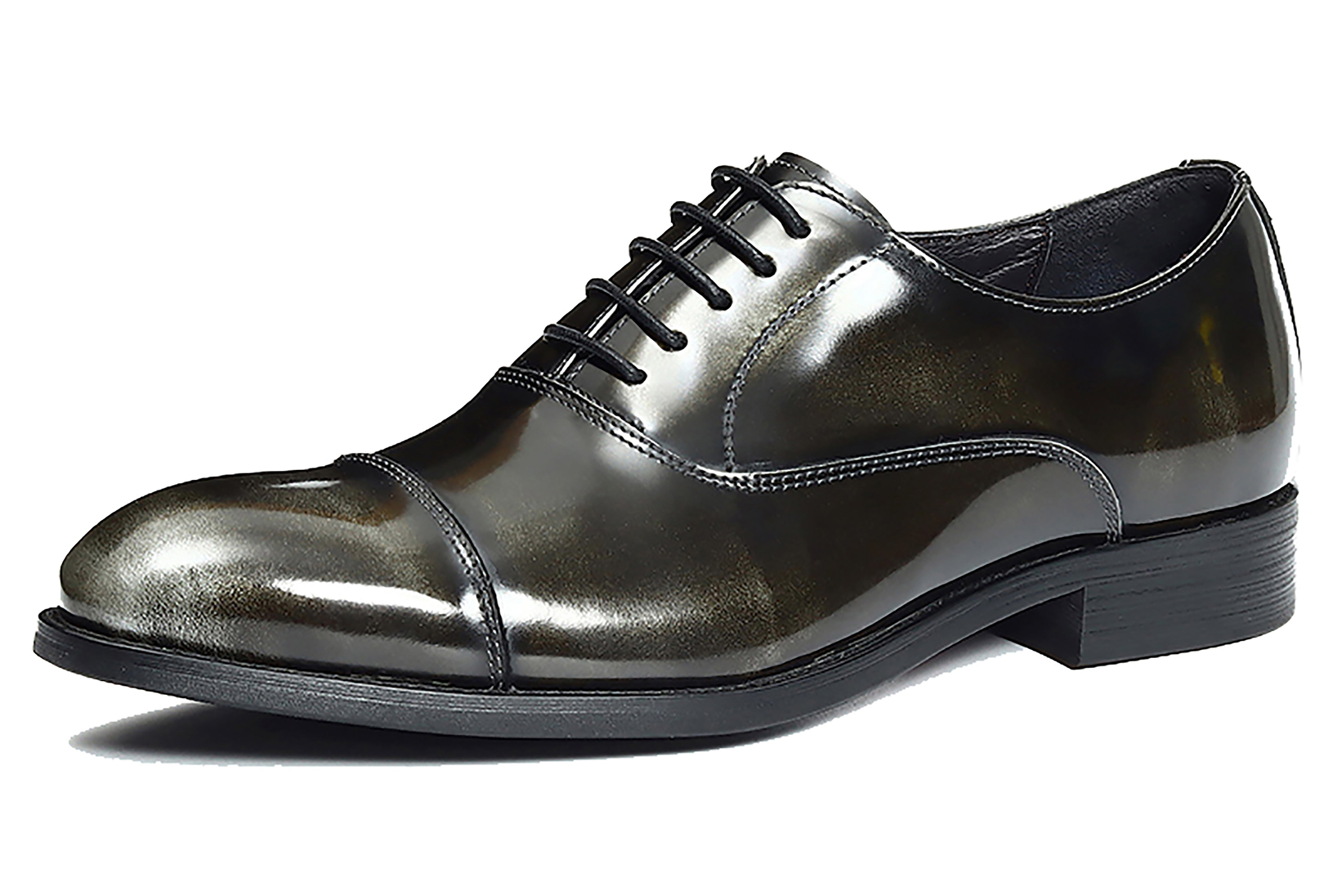 Zapatos de esmoquin de cuero para hombre Vestido formal Oxford