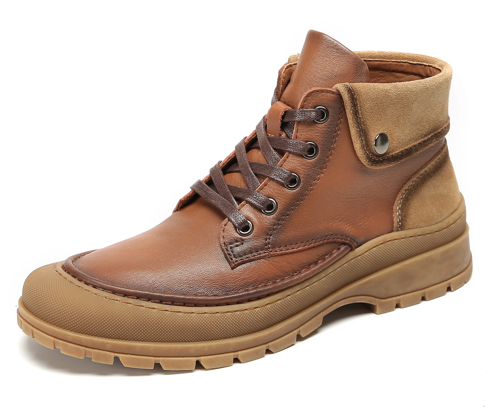 Men's Casual  Mid Top Sneaker Oxford Boots