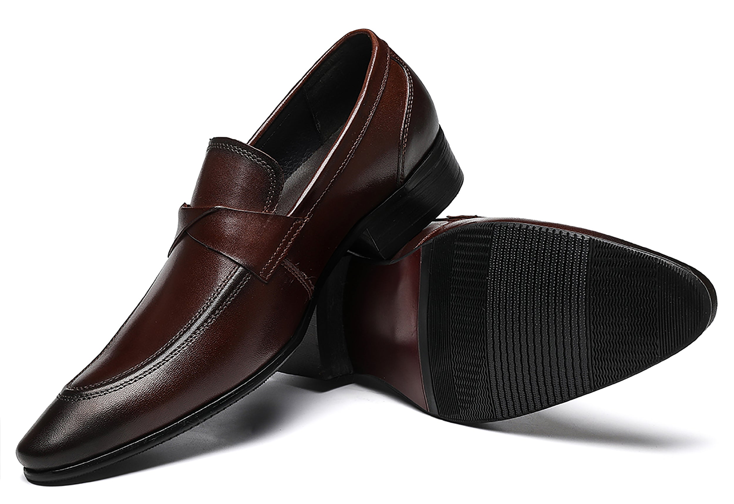 Men's Fashion Tuxedo Penny Loafers