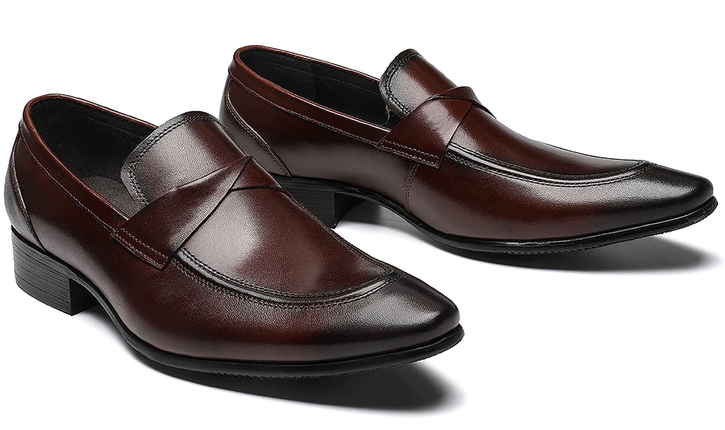 Men's Fashion Tuxedo Penny Loafers