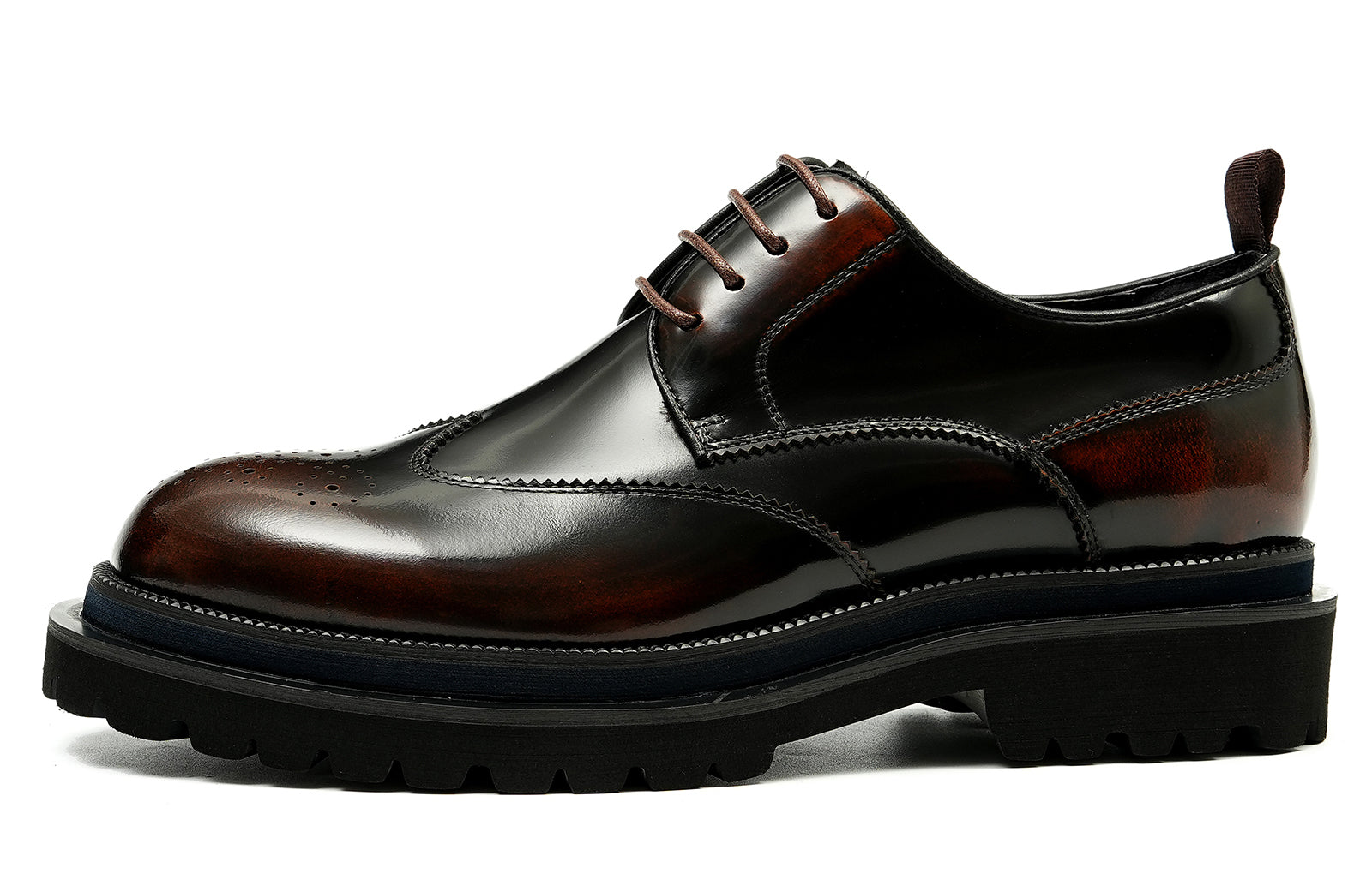 Men's Thick Sole Brogues Derby