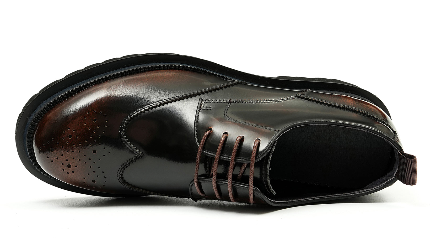 Men's Thick Sole Brogues Derby