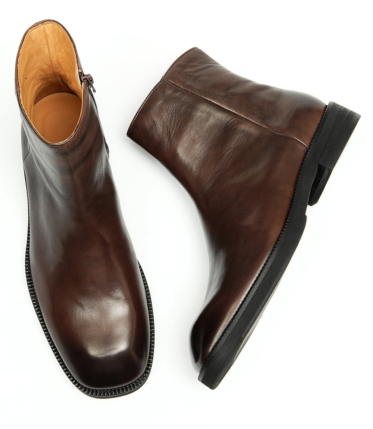 Men's Handmade Dress Zipper Chelsea Boots