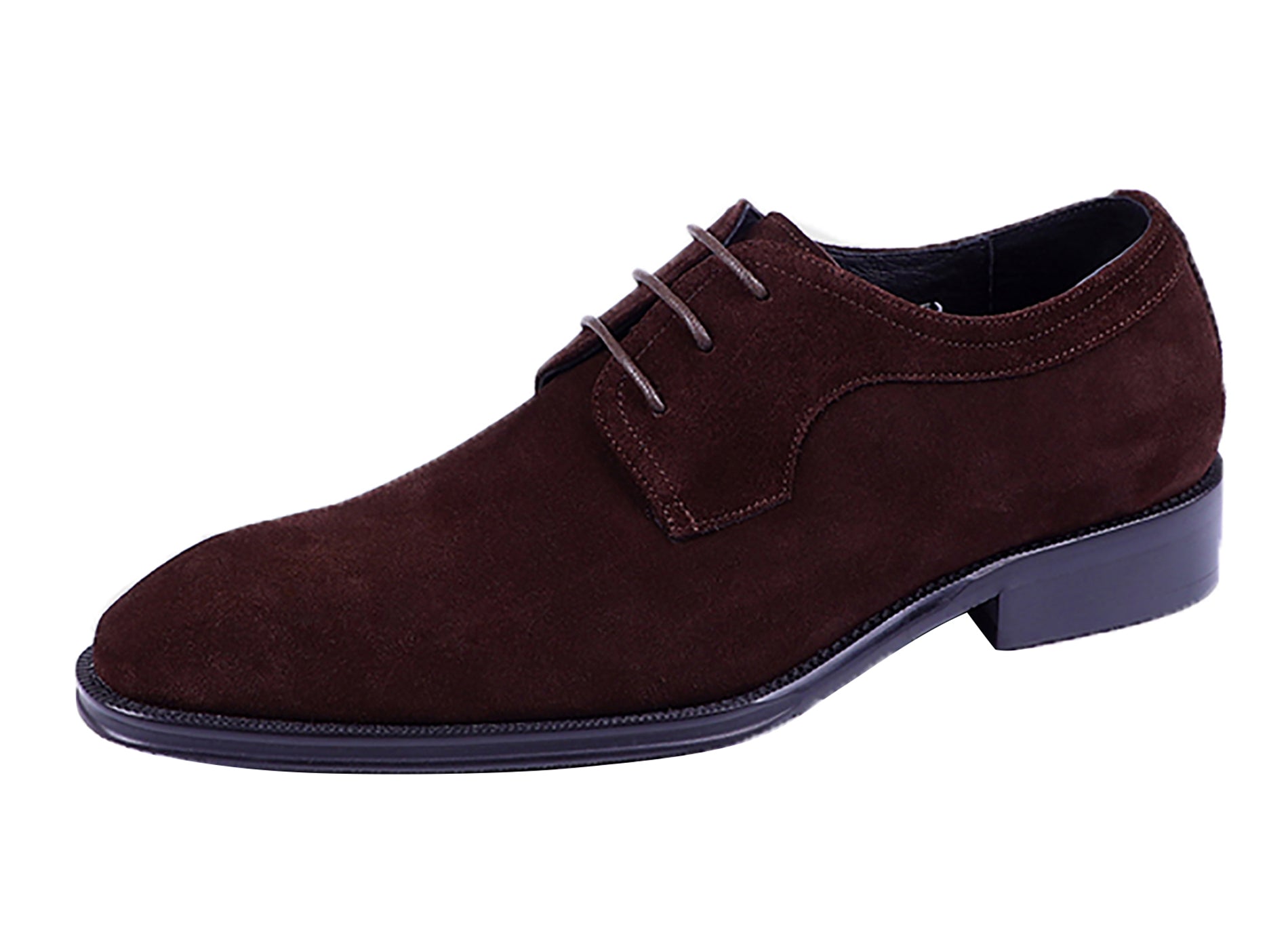 Men's Handmade Dress Suede Derby