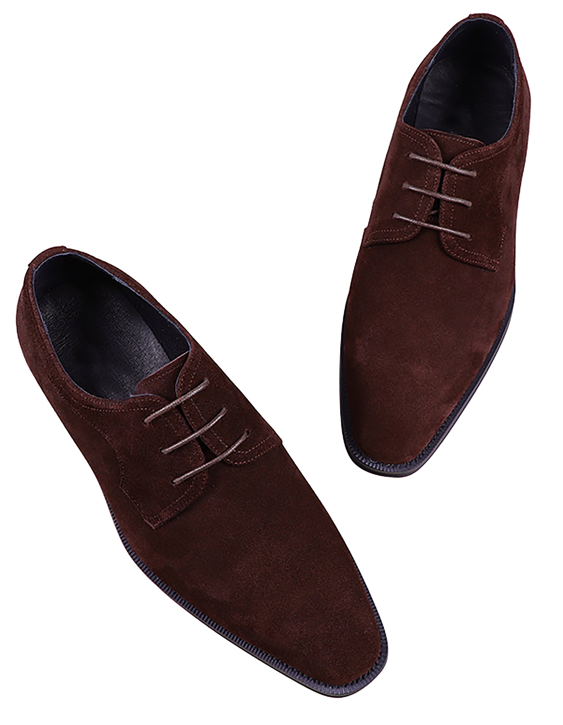 Men's Handmade Dress Suede Derby