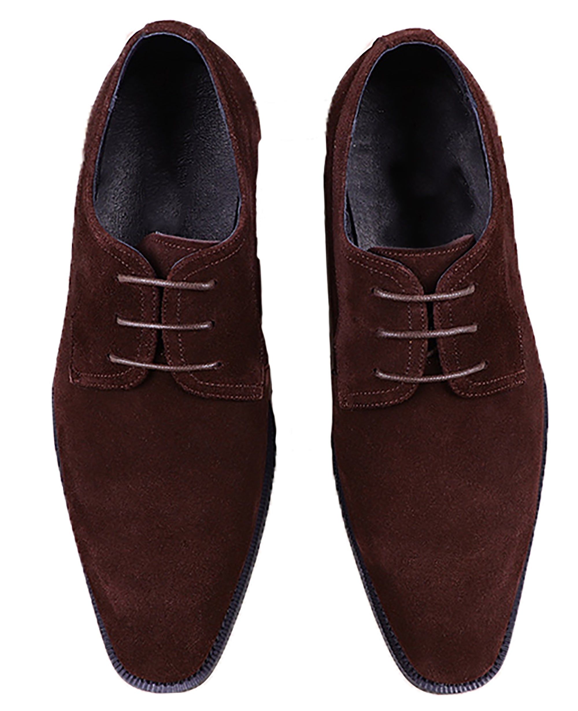 Men's Handmade Dress Suede Derby