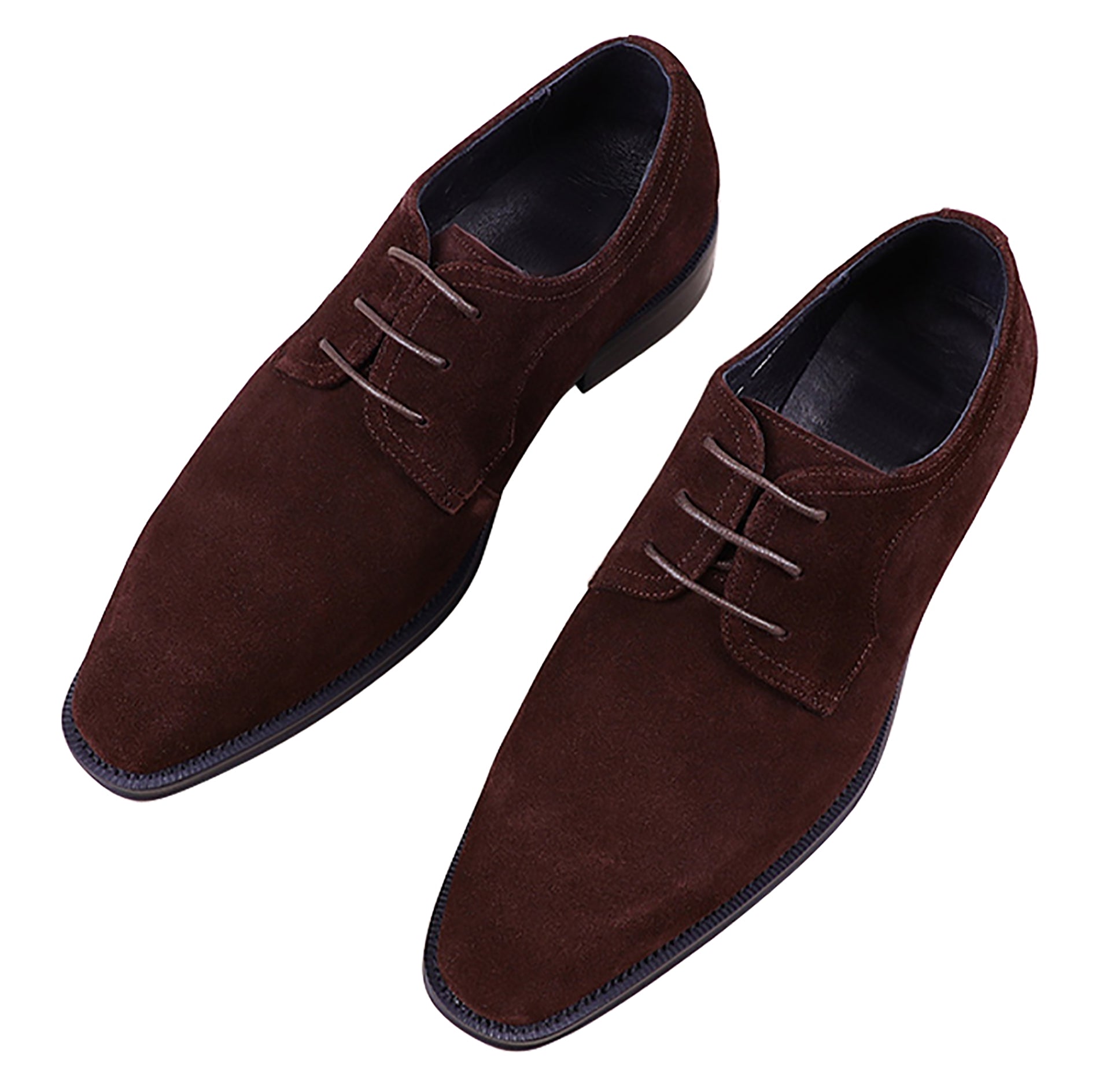 Men's Handmade Dress Suede Derby