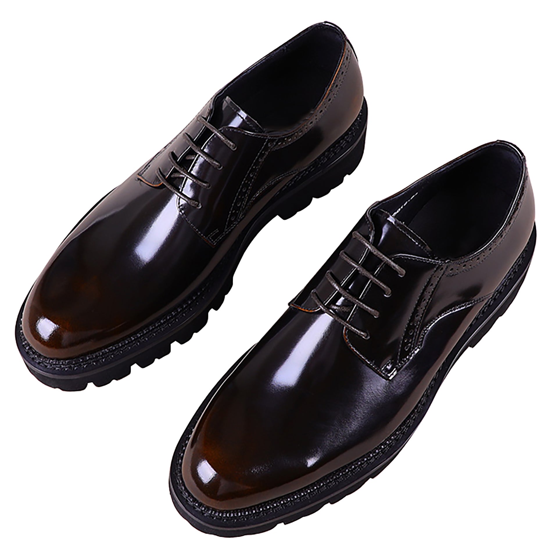 Vestido formal hecho a mano para hombre Brogues Derby