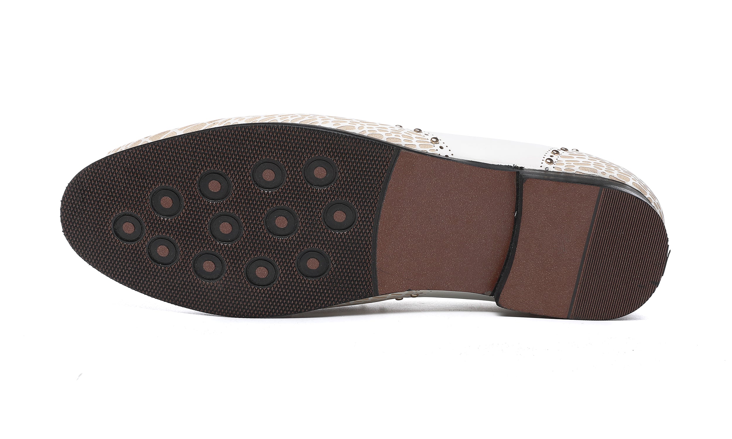 Men's Brogues Studded Loafers