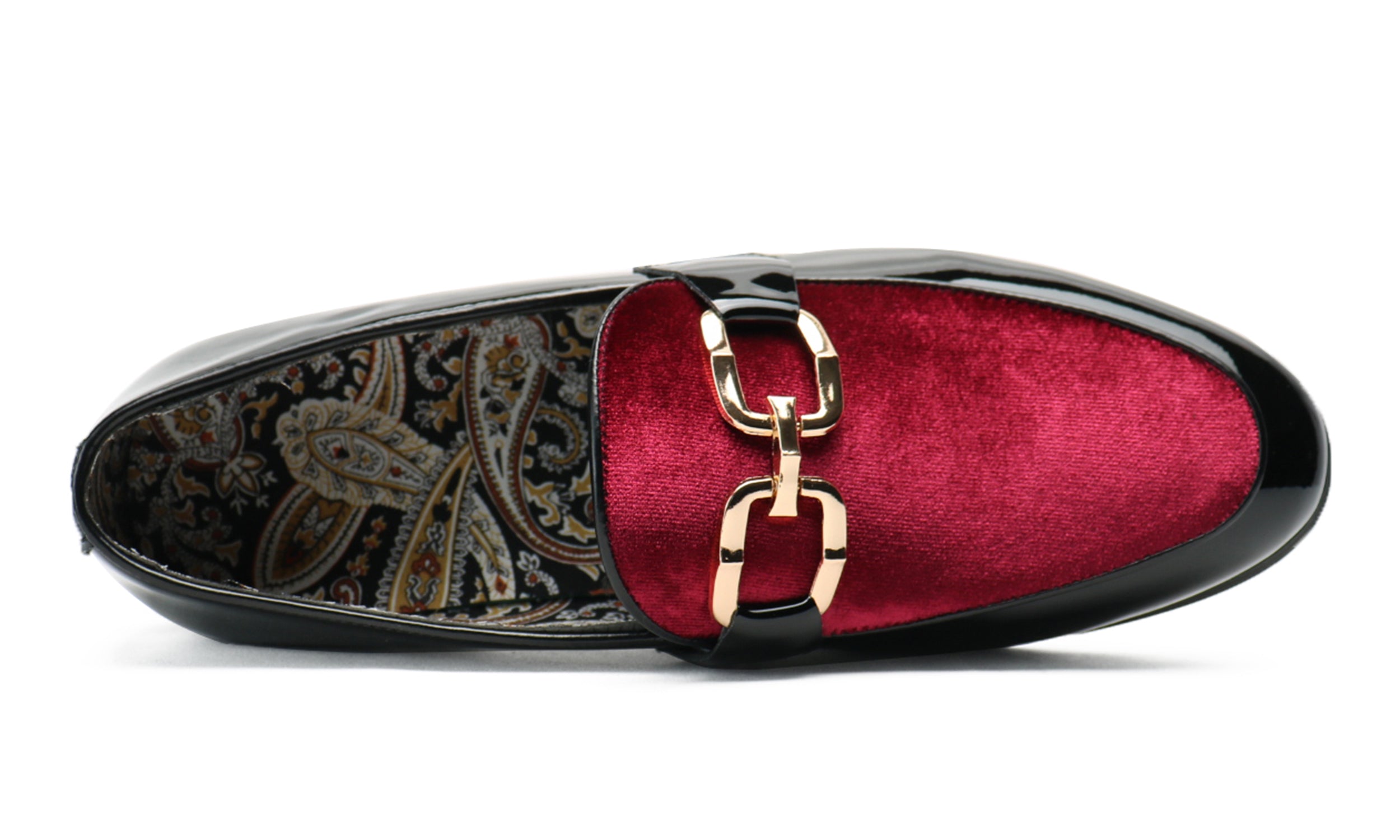 Men's Buckle-Detail Leather Loafers