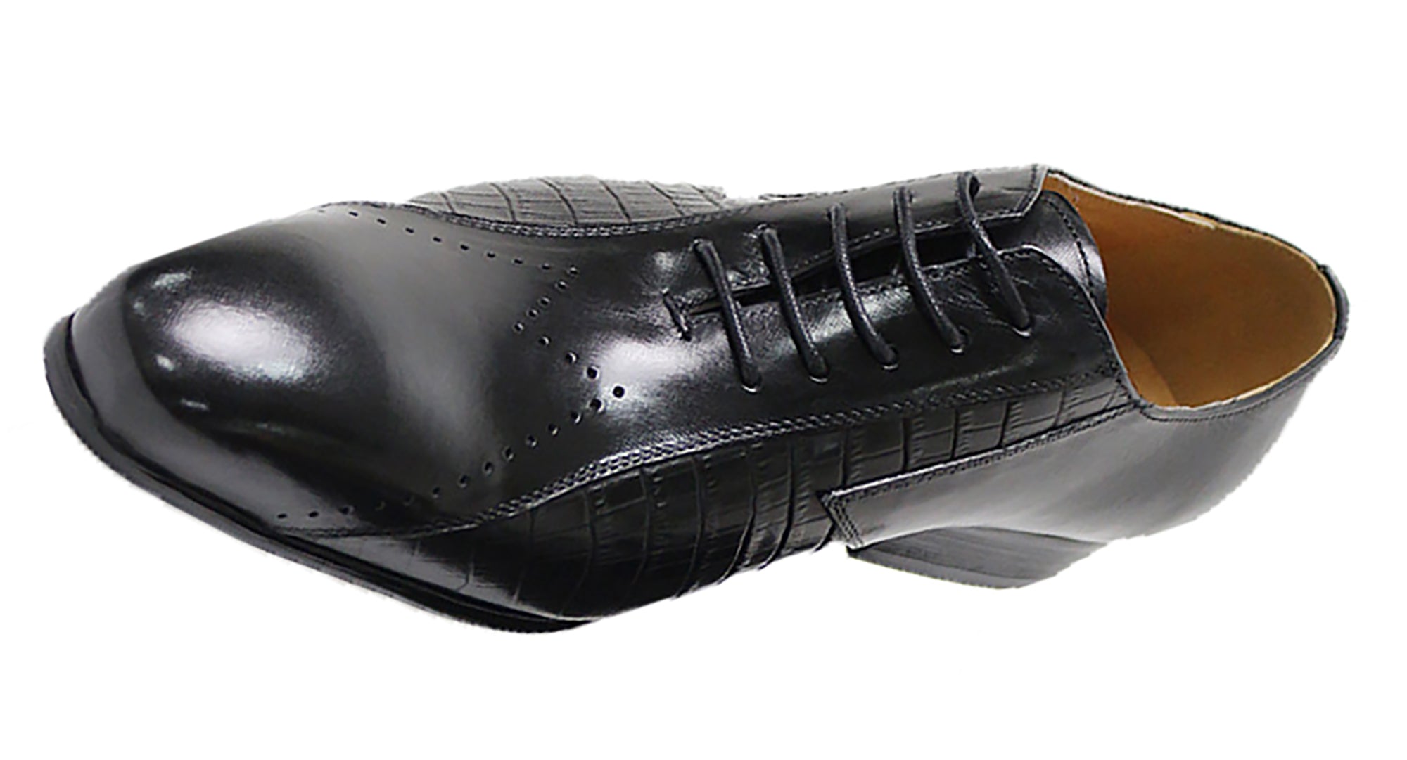 Zapatos Oxford de esmoquin clásicos hechos a mano para hombre