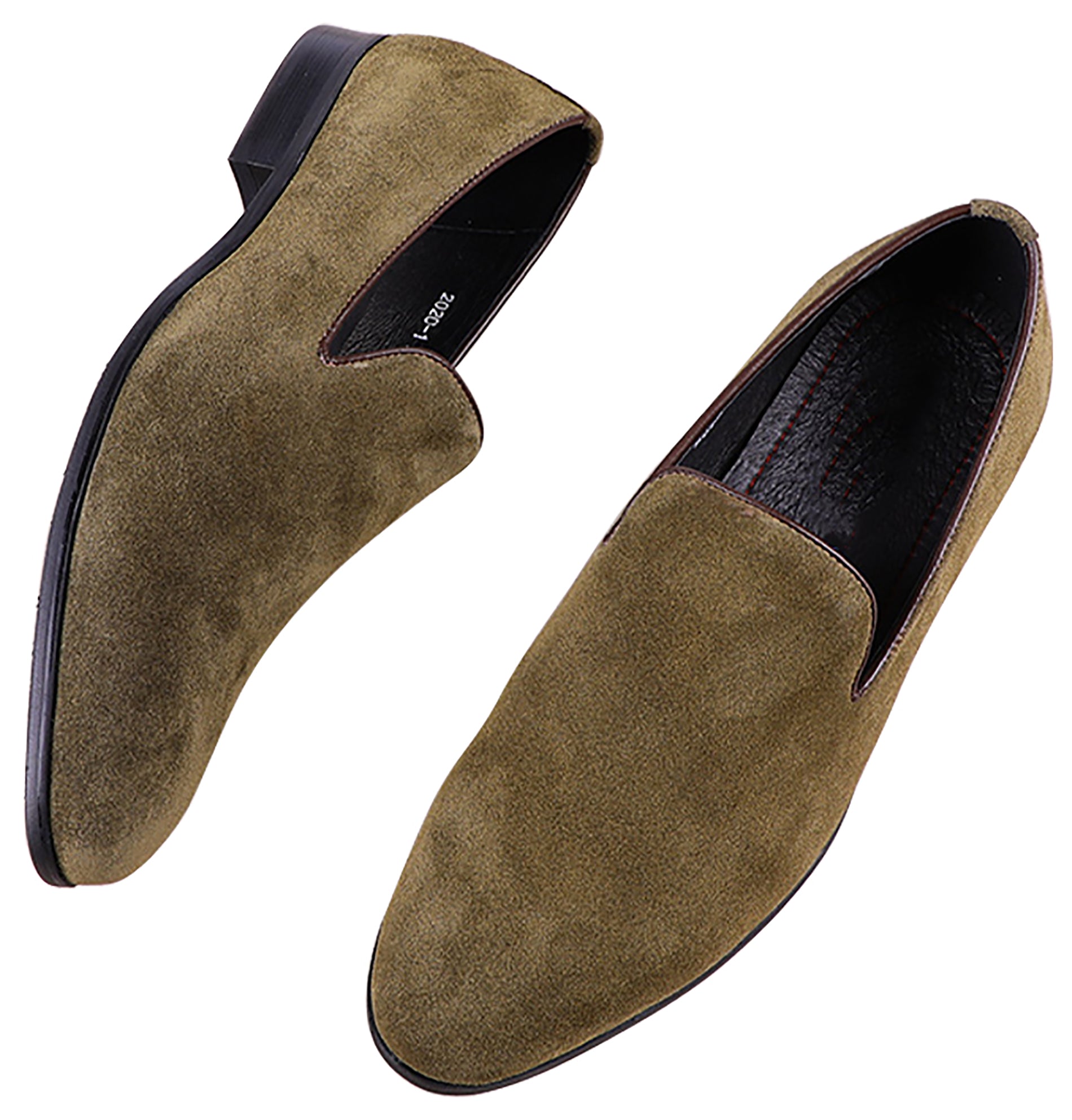 Men's Suede Dress Penny Loafers