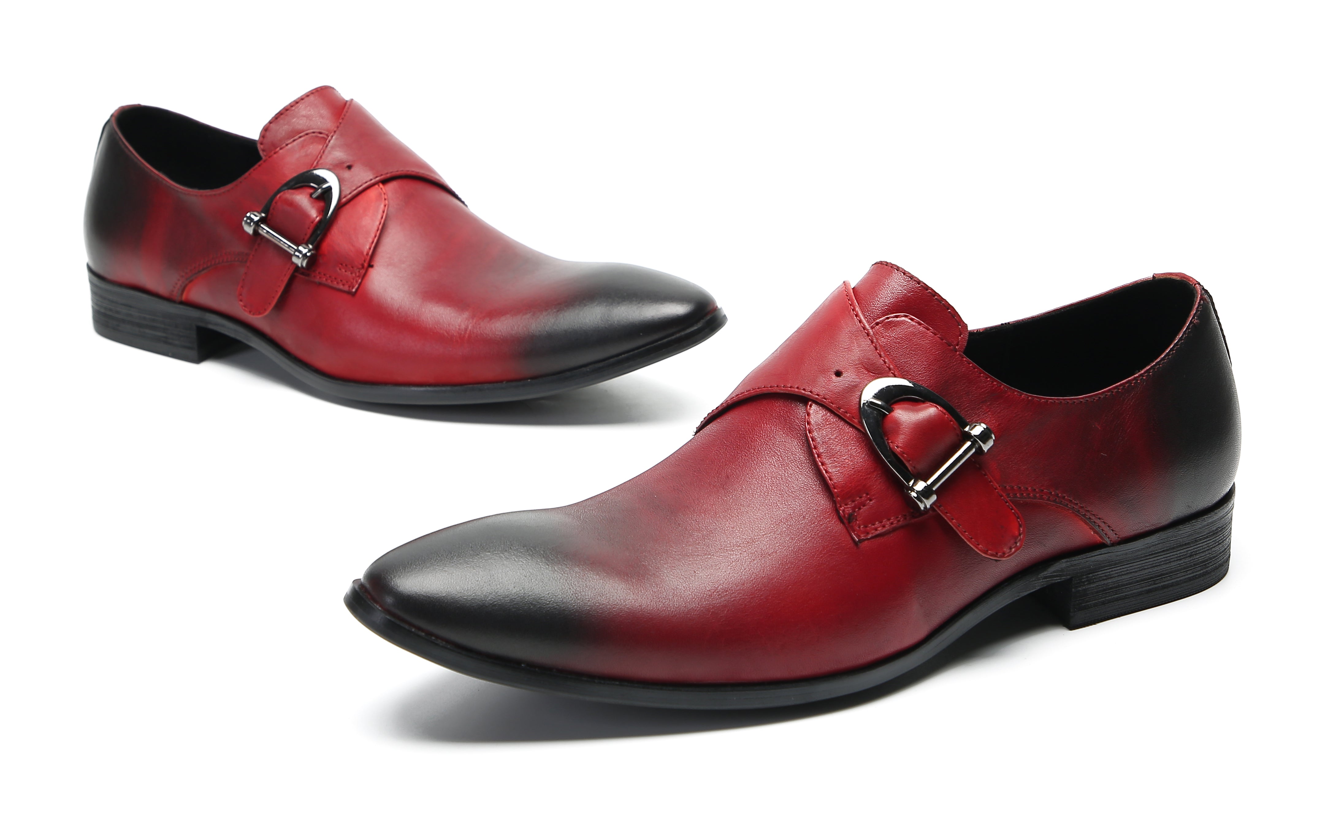 Men's Dress Monk-Strap Loafers