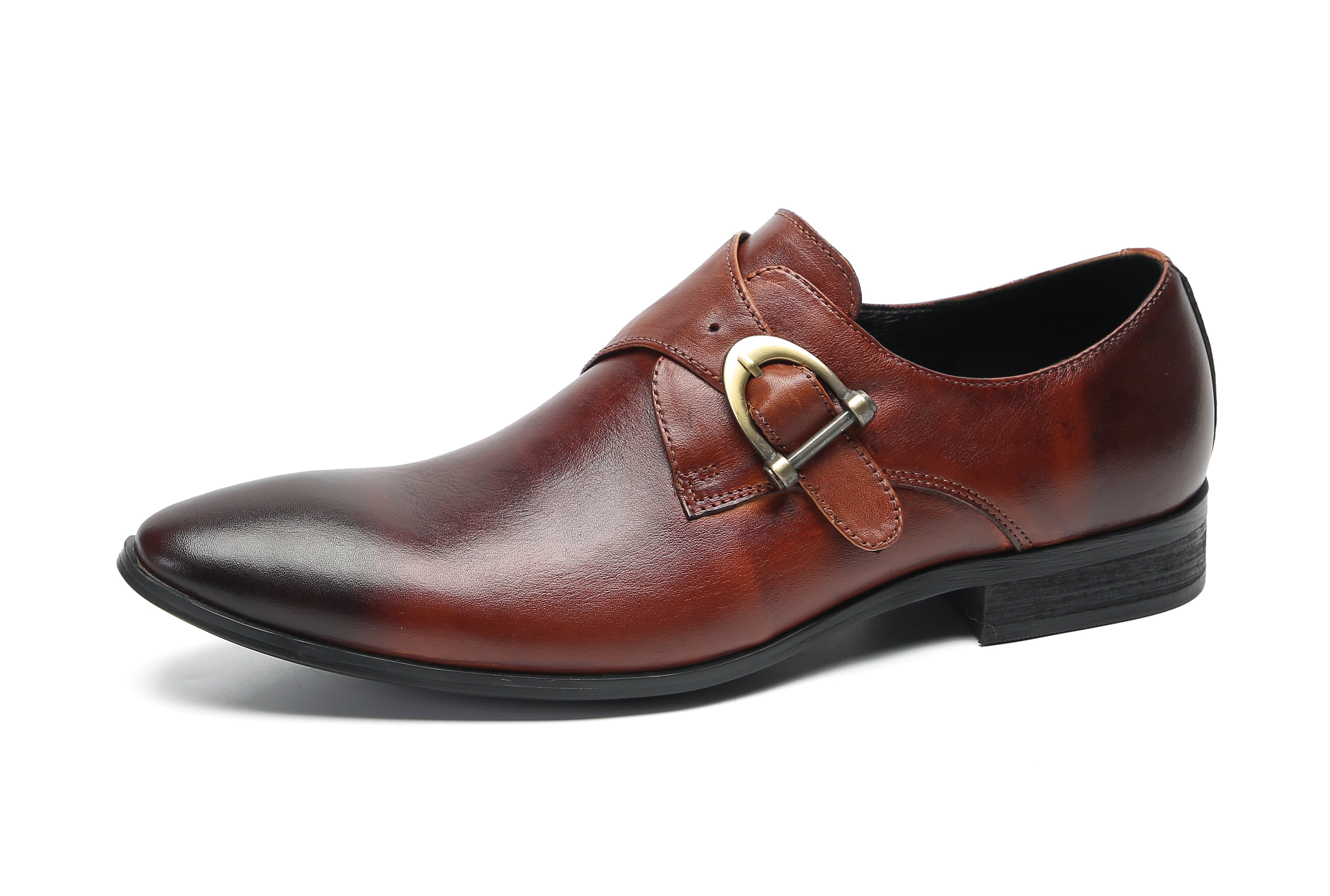 Men's Dress Monk-Strap Loafers