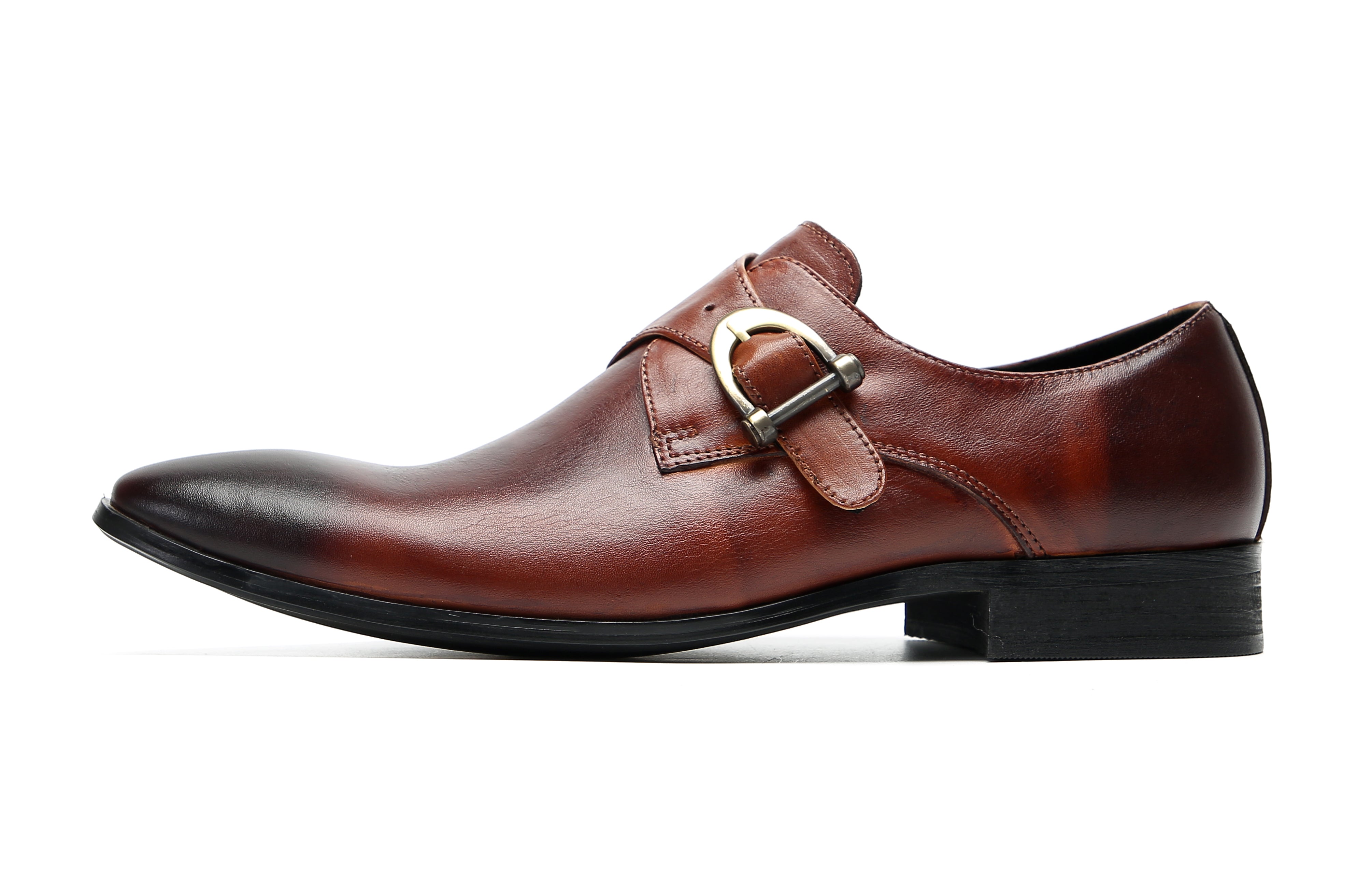 Men's Dress Monk-Strap Loafers