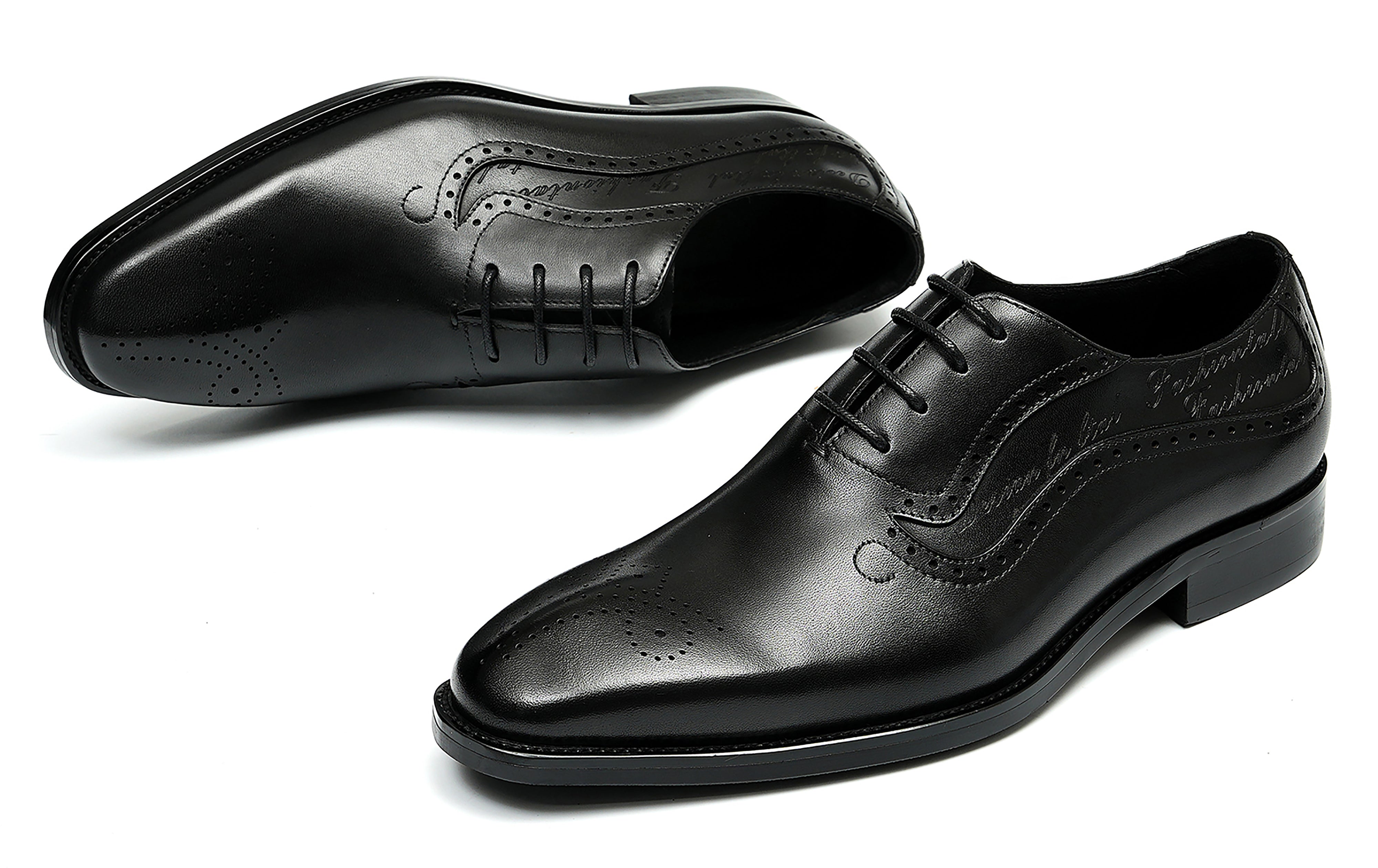 Men's Plain Toe Brogues Oxfords Formal Shoes