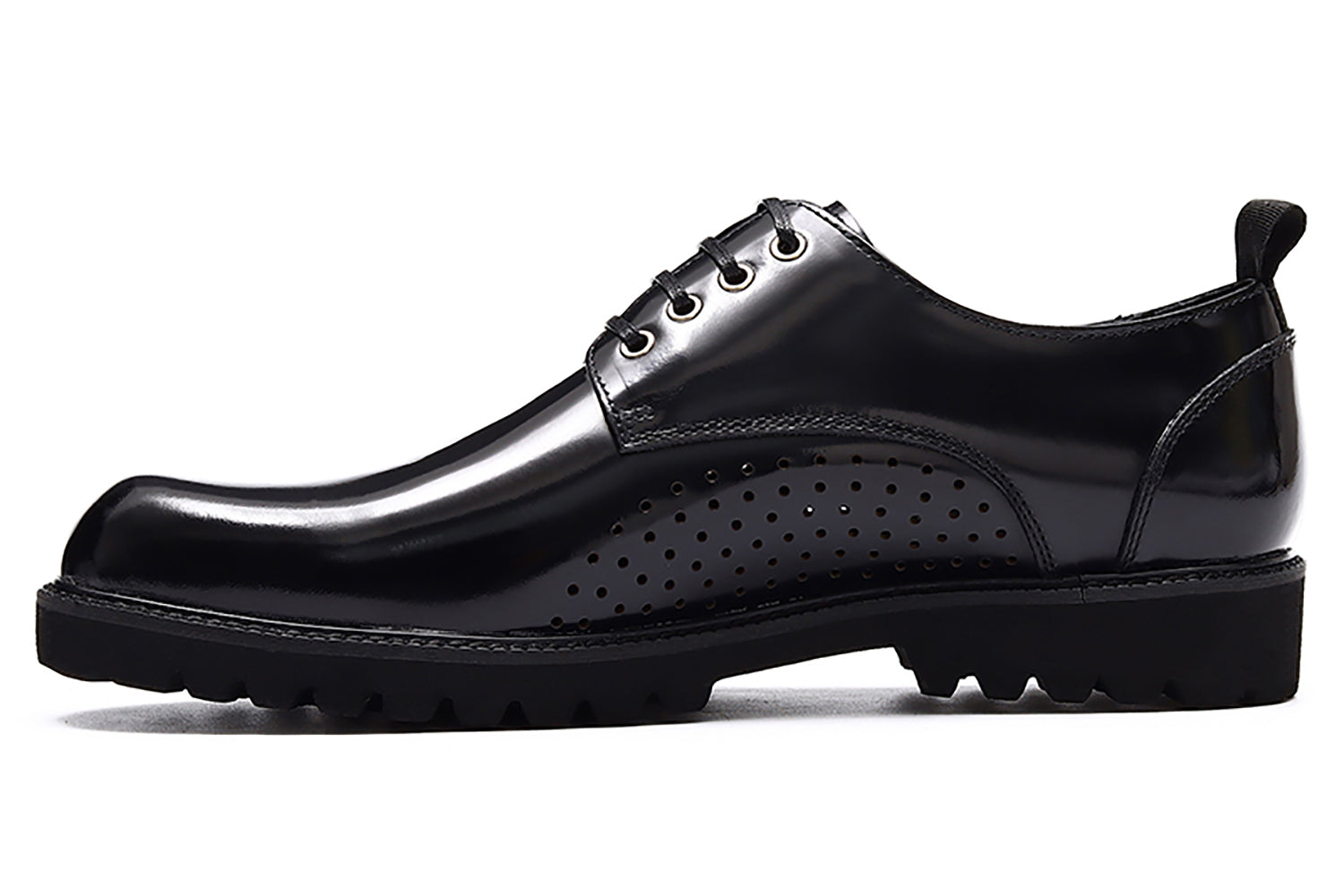 Men's Plain Toe Brogues Dress Formal Derby