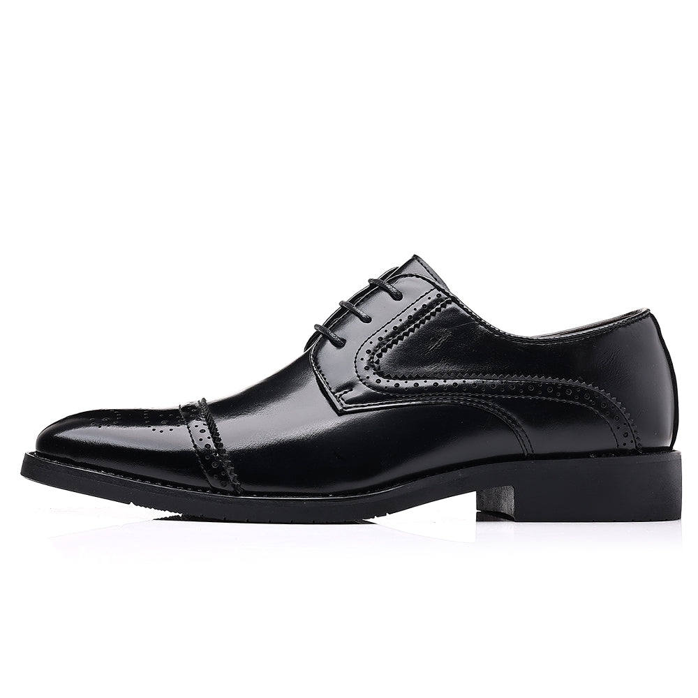 Zapatos Derby semibrogue para hombre