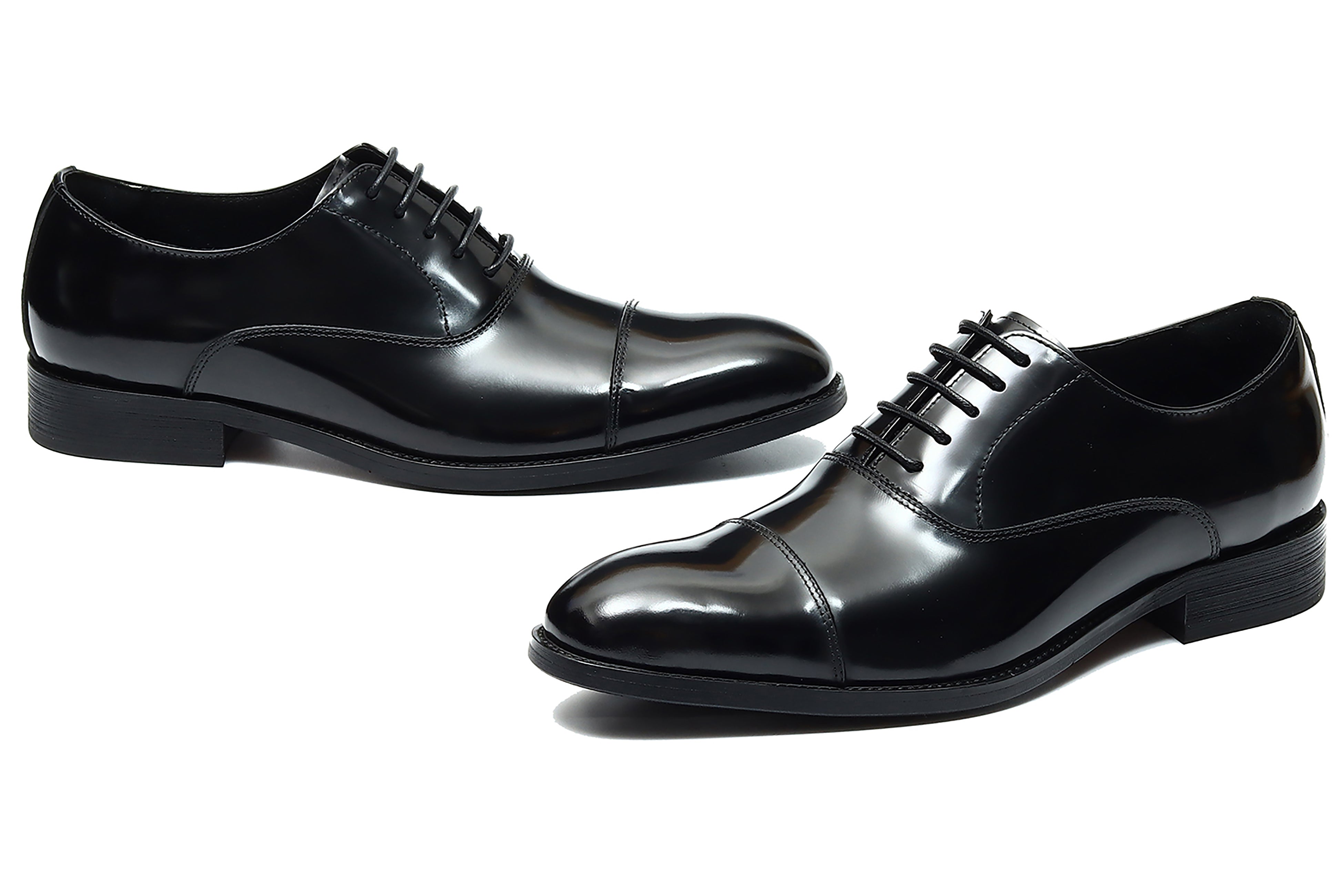 Zapatos de esmoquin de cuero para hombre Vestido formal Oxford