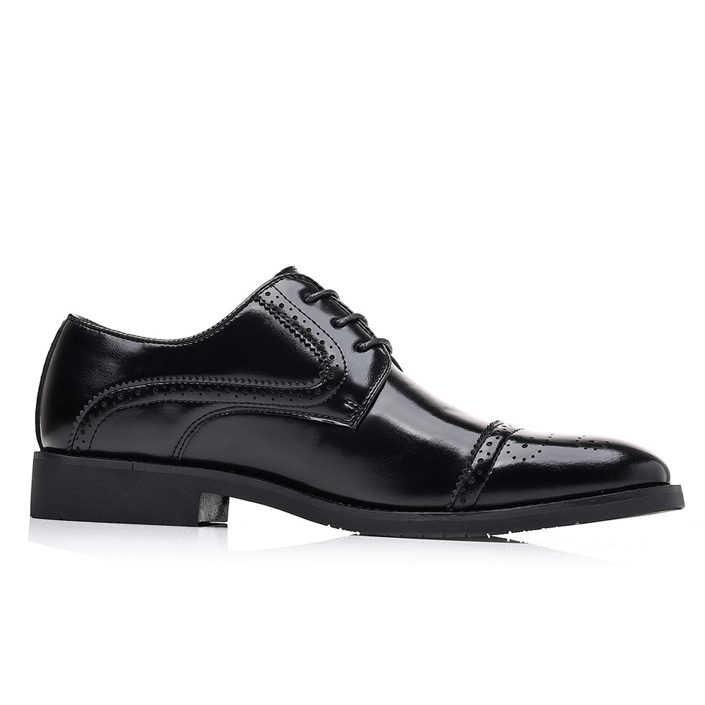 Zapatos Derby semibrogue para hombre