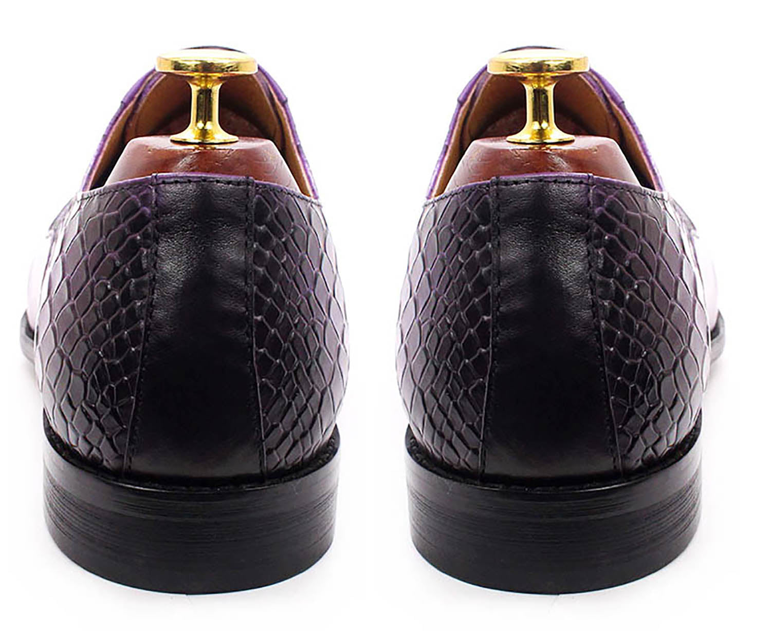 Men's Handmade Brougues Oxfords Tuxedo Shoes