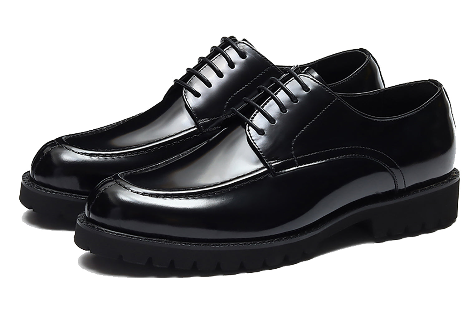 Men's Genuine Leather Tuxedo Shoes Formal Derby