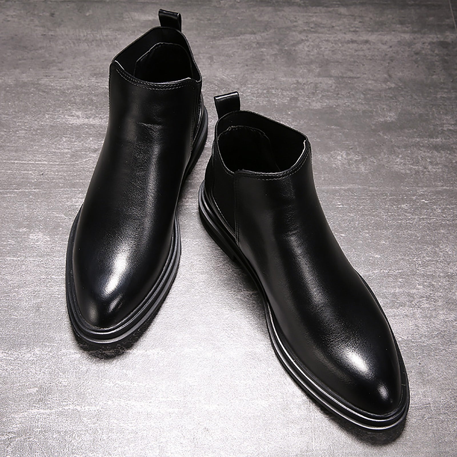 Men's Solid Casual Chelsea Boots