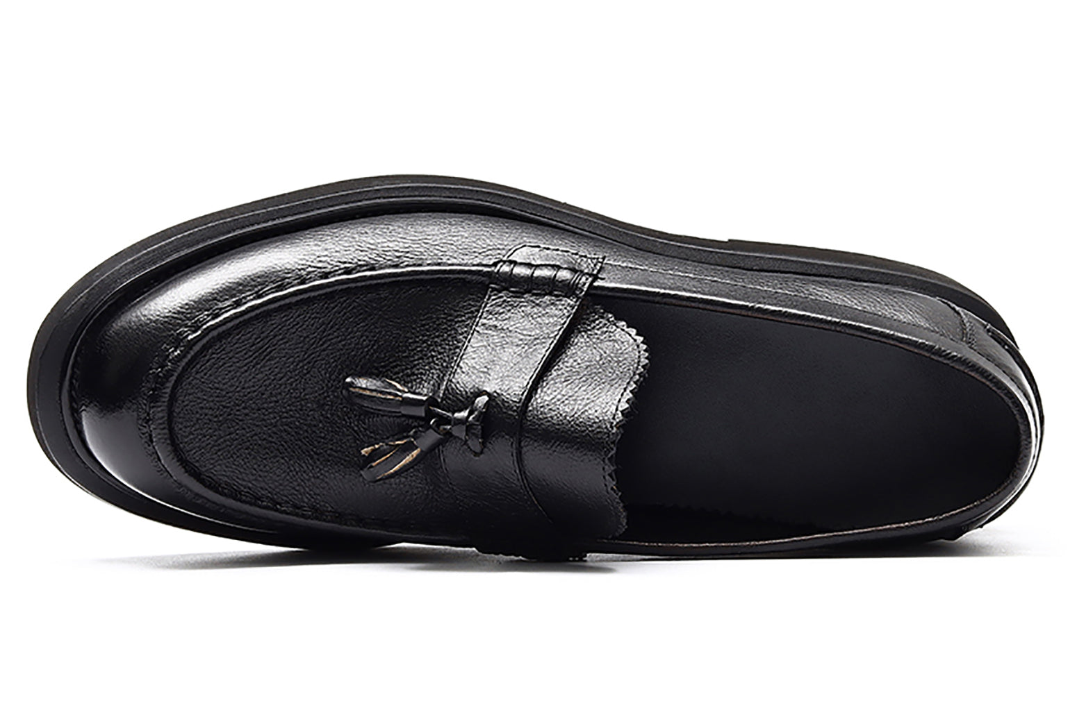 Mocasines formales con borlas para hombre