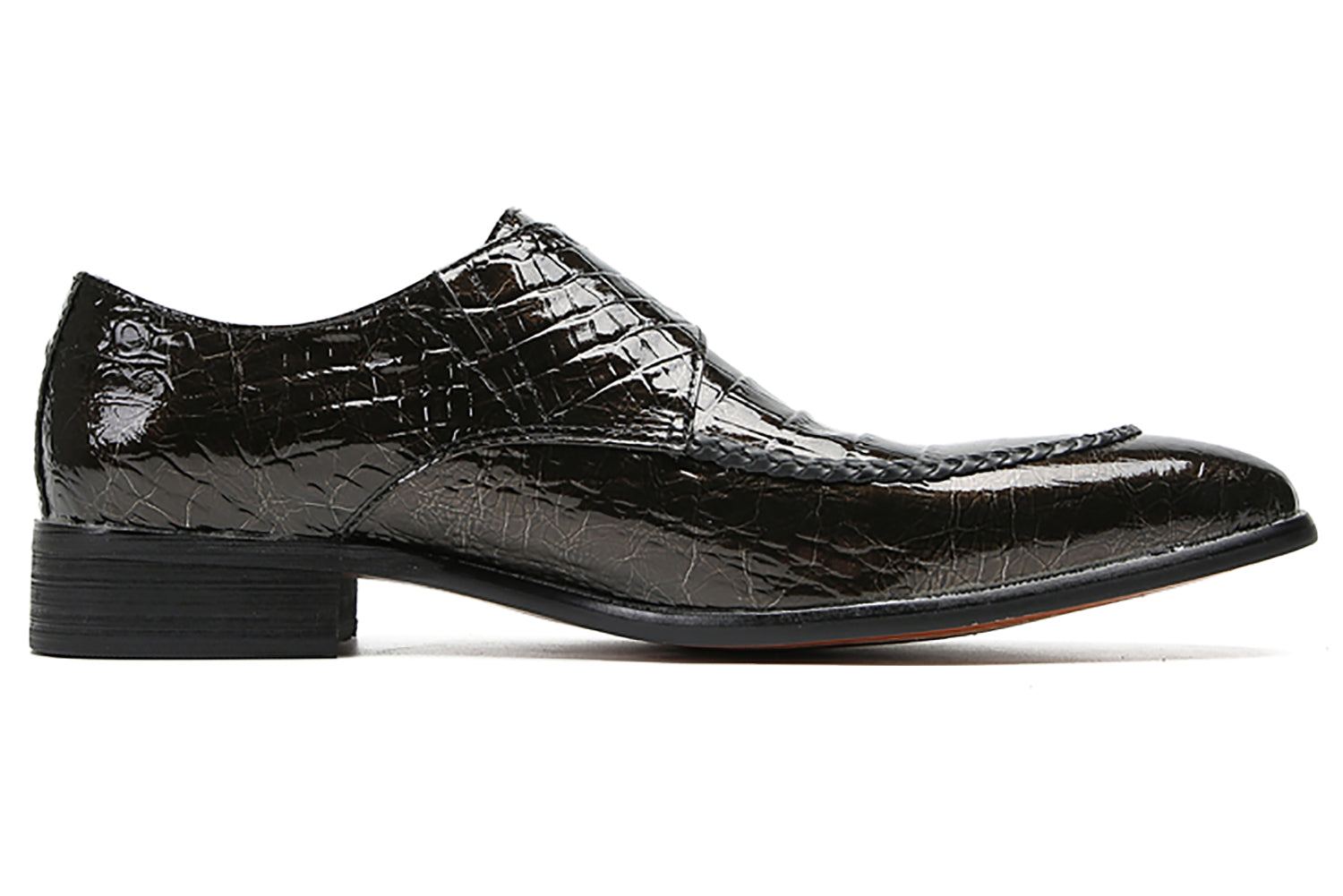 Mocasines con botones Wingtip para hombre