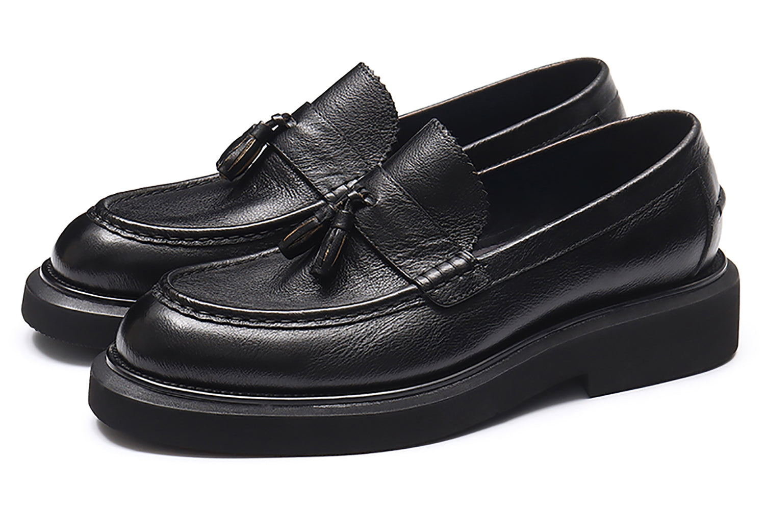 Mocasines formales con borlas para hombre