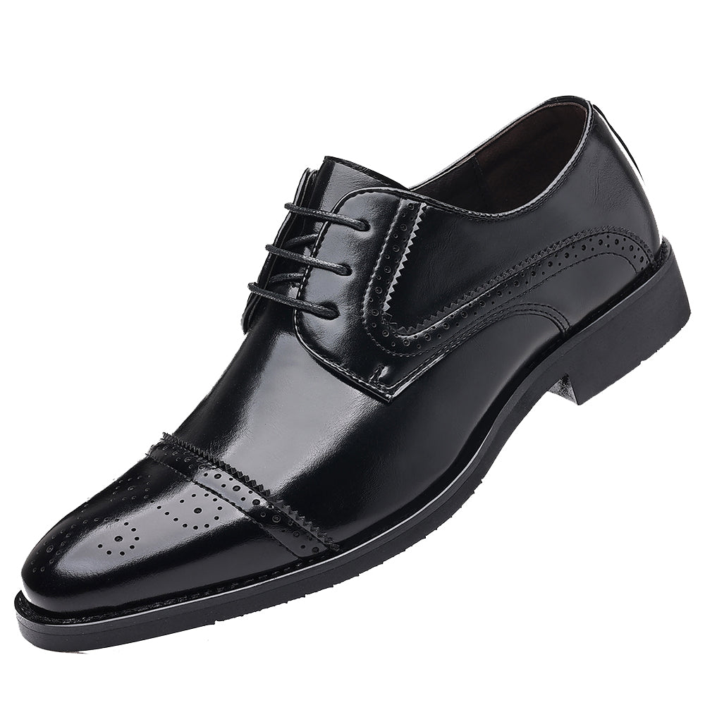 Zapatos Derby semibrogue para hombre