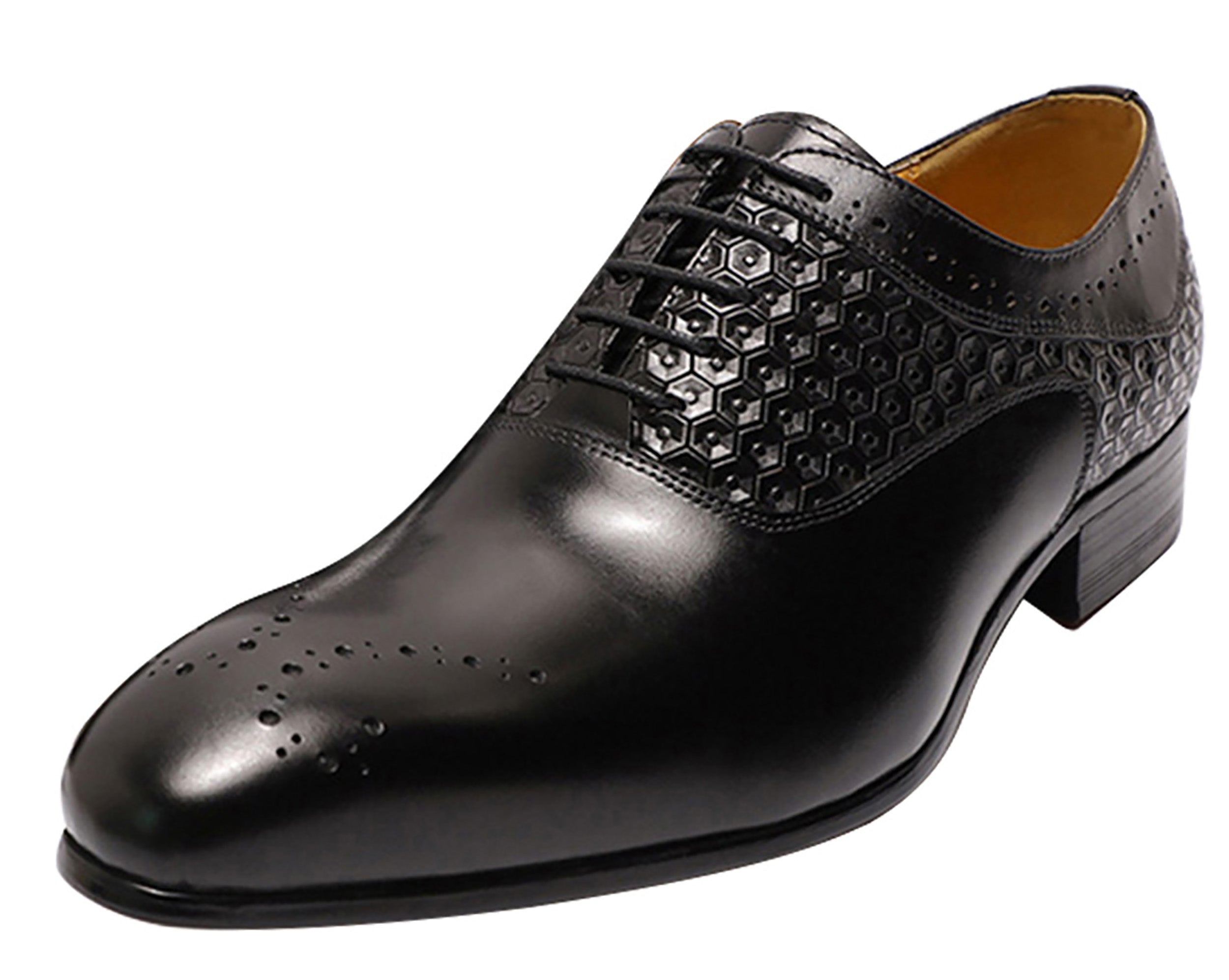 Vestido de hombre Brogues formales Oxfords Zapatos de esmoquin